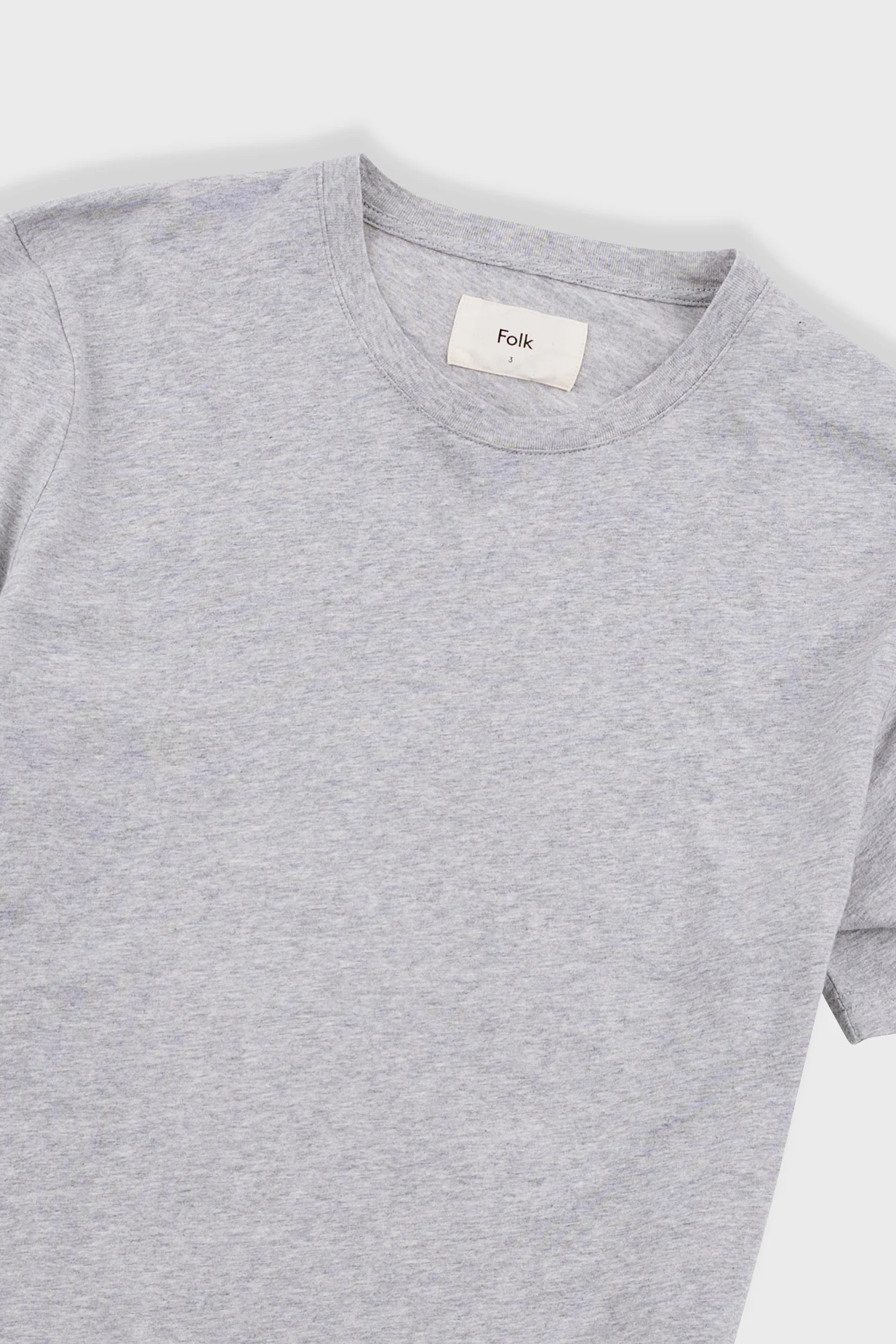 Assembly T-Shirt - Light Grey Melange - Image 8