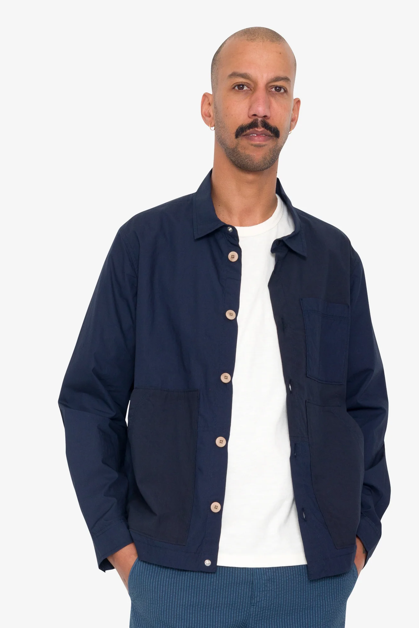 Assembly Worker Jacket - Dark Navy - Image 10