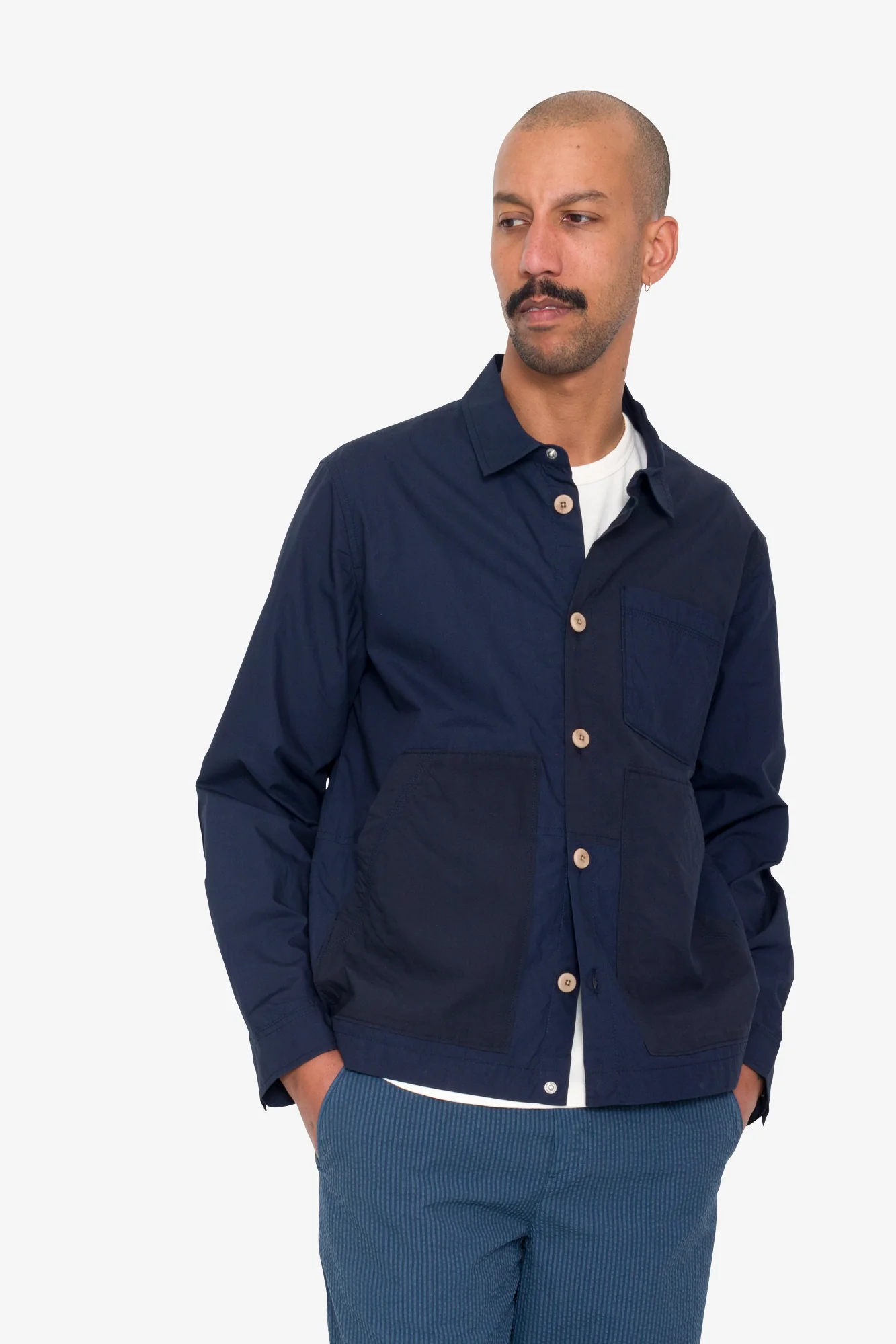 Assembly Worker Jacket - Dark Navy - Image 8