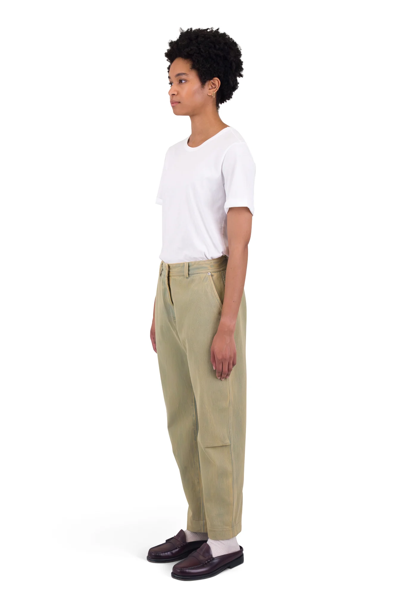 Barrel Trousers - Bleached Denim SS25 - Image 3
