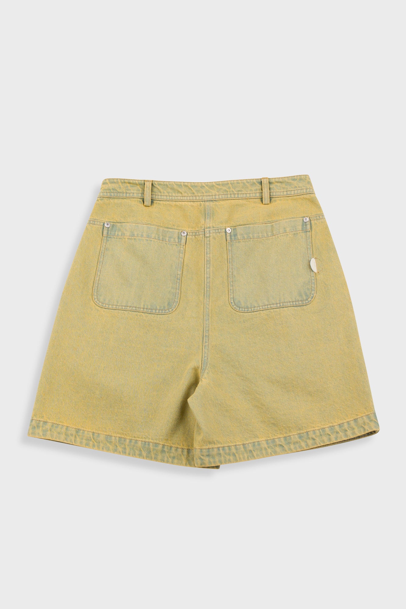 Boyfriend Shorts - Bleached Denim - Image 10