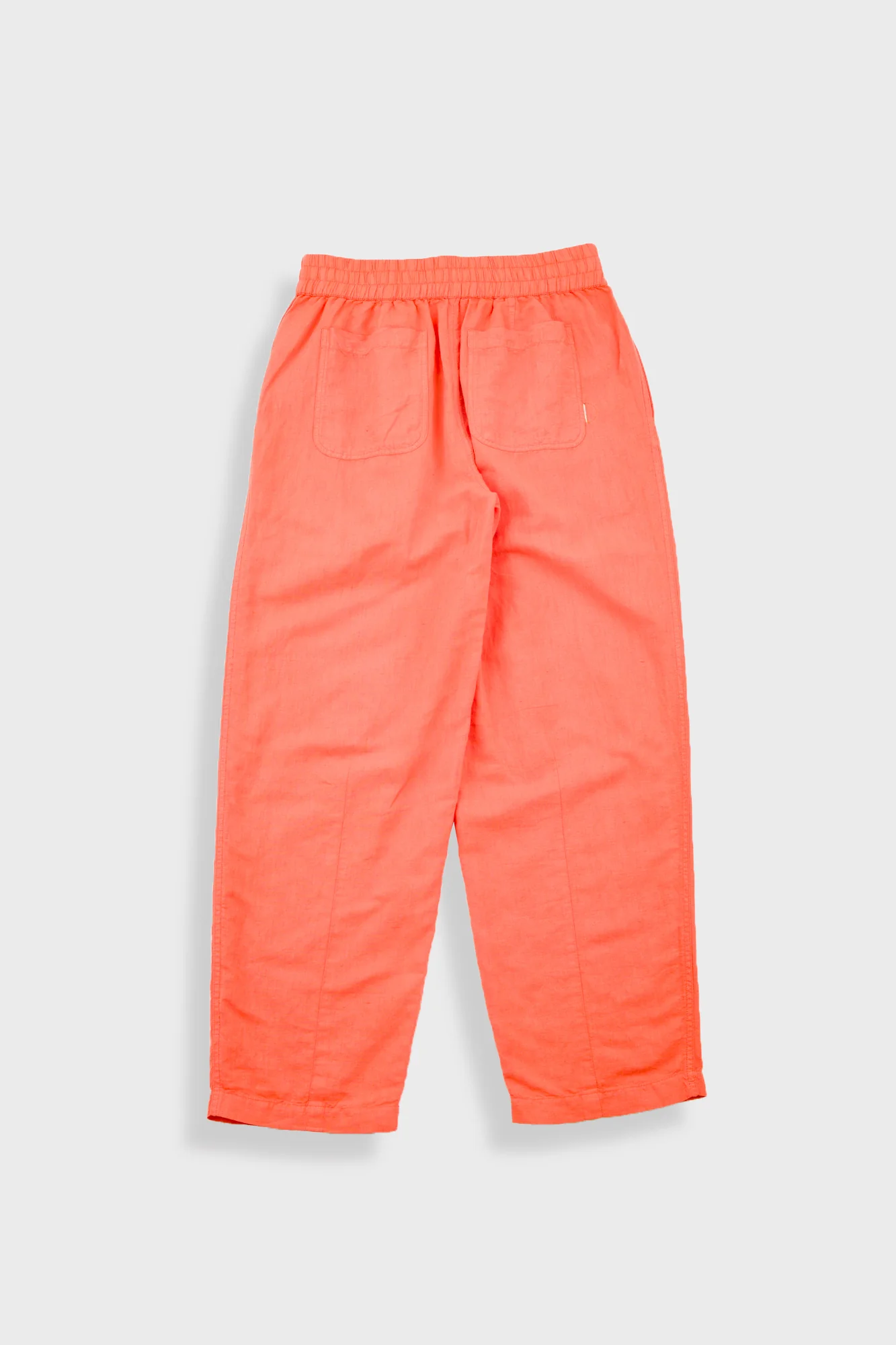 Drawcord Baggy Pants - Coral - Image 8