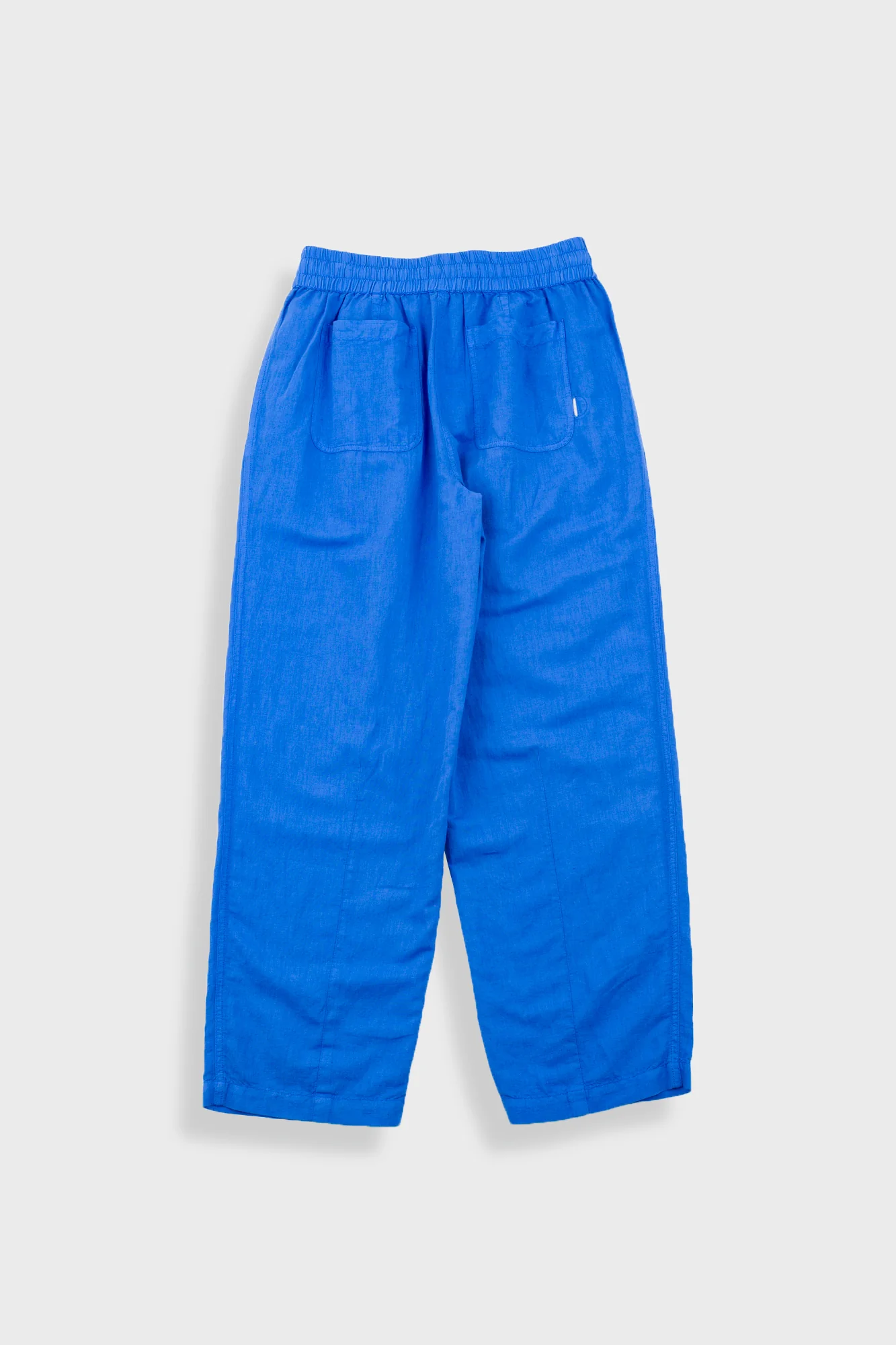 Drawcord Baggy Pants - Washed Cobalt - Image 6