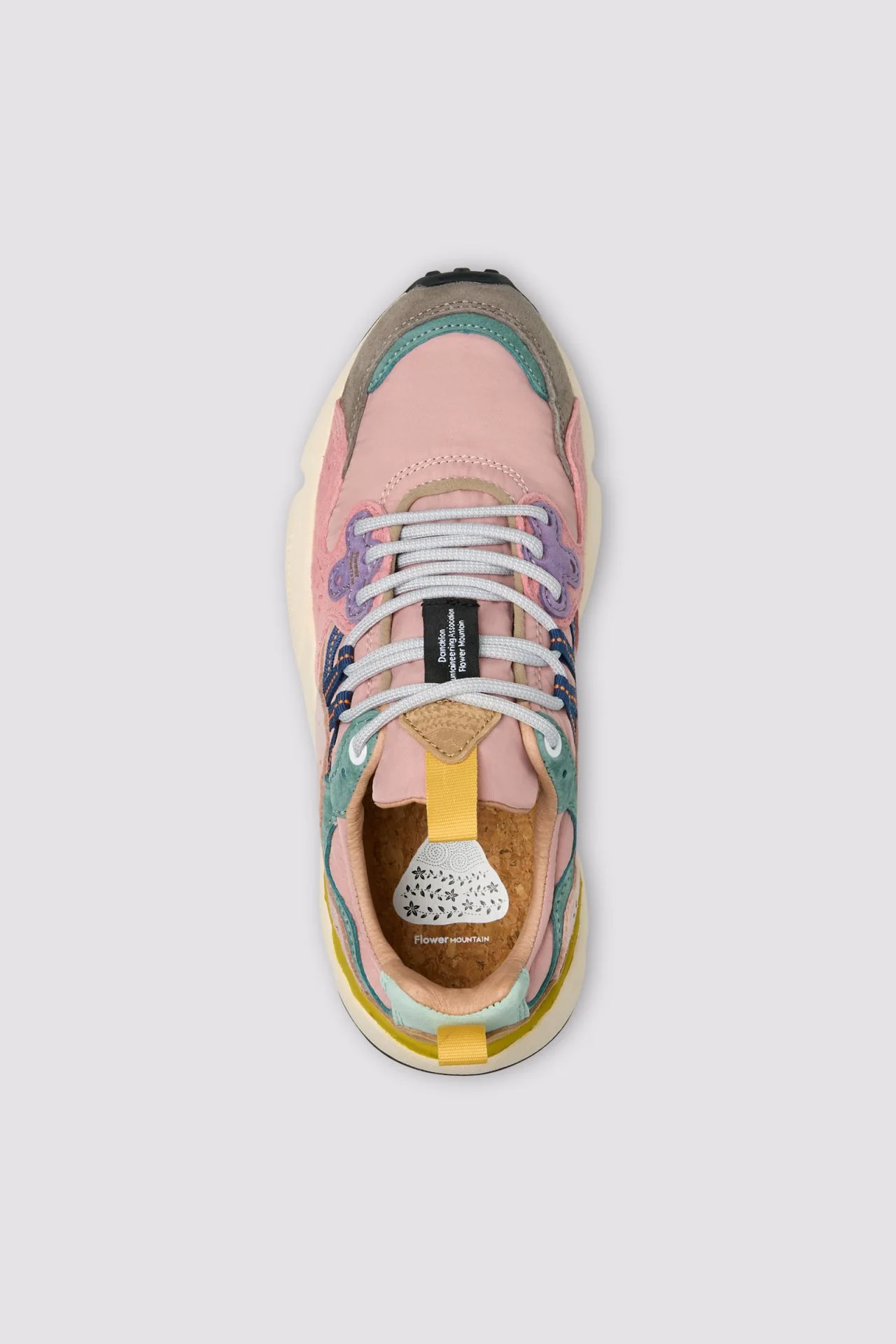 Flower Mountain | Yamano 3 Woman - Grey / Cipria / Light Pink - Image 3