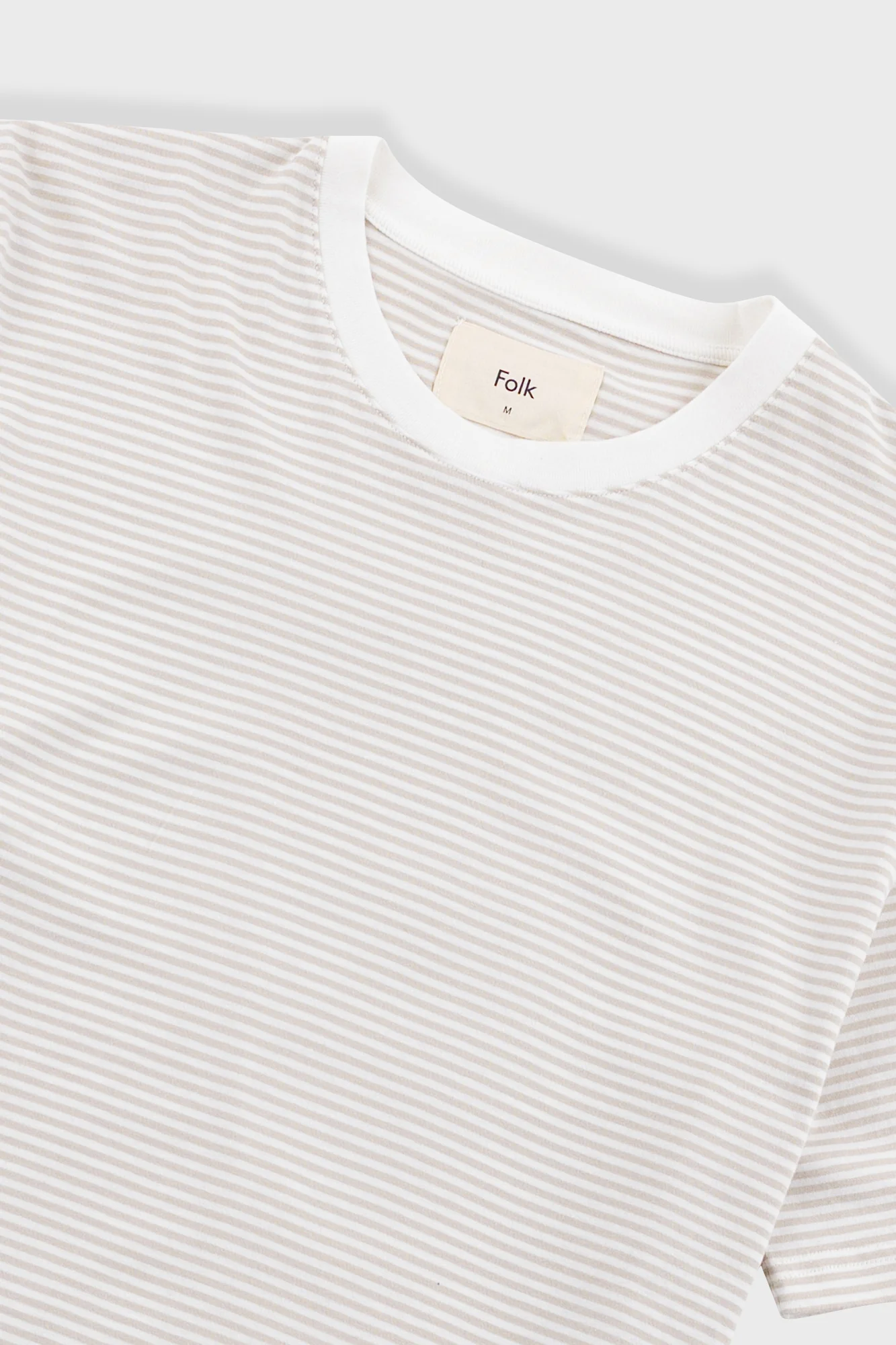 1x1 Striped T-Shirt - Stone - Image 5