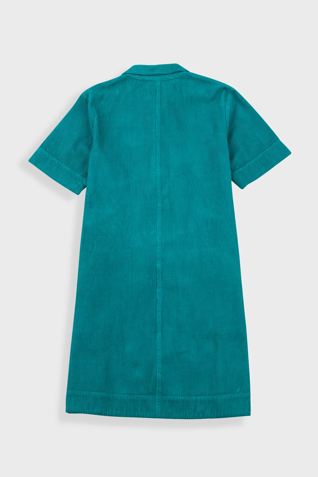 A-Line Zip Dress - Dark Teal - Image 9
