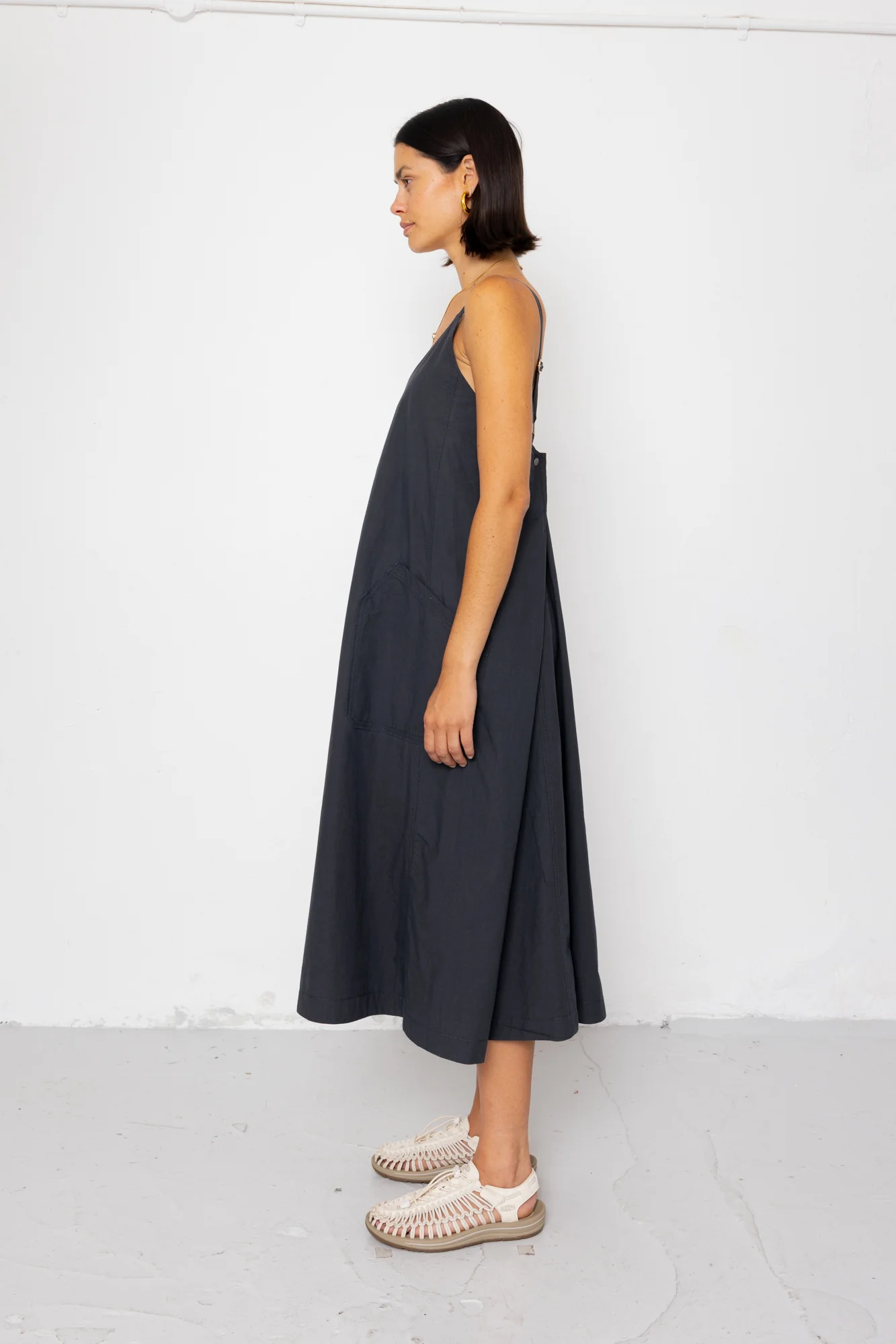 Amy Dress - Soft Black - Image 3