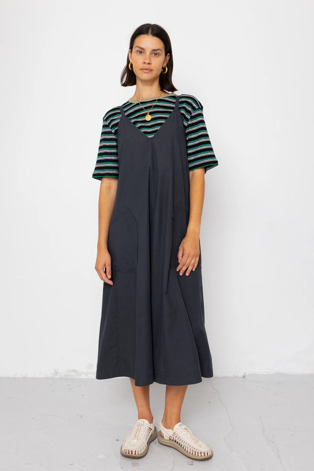 Amy Dress - Soft Black - Image 6