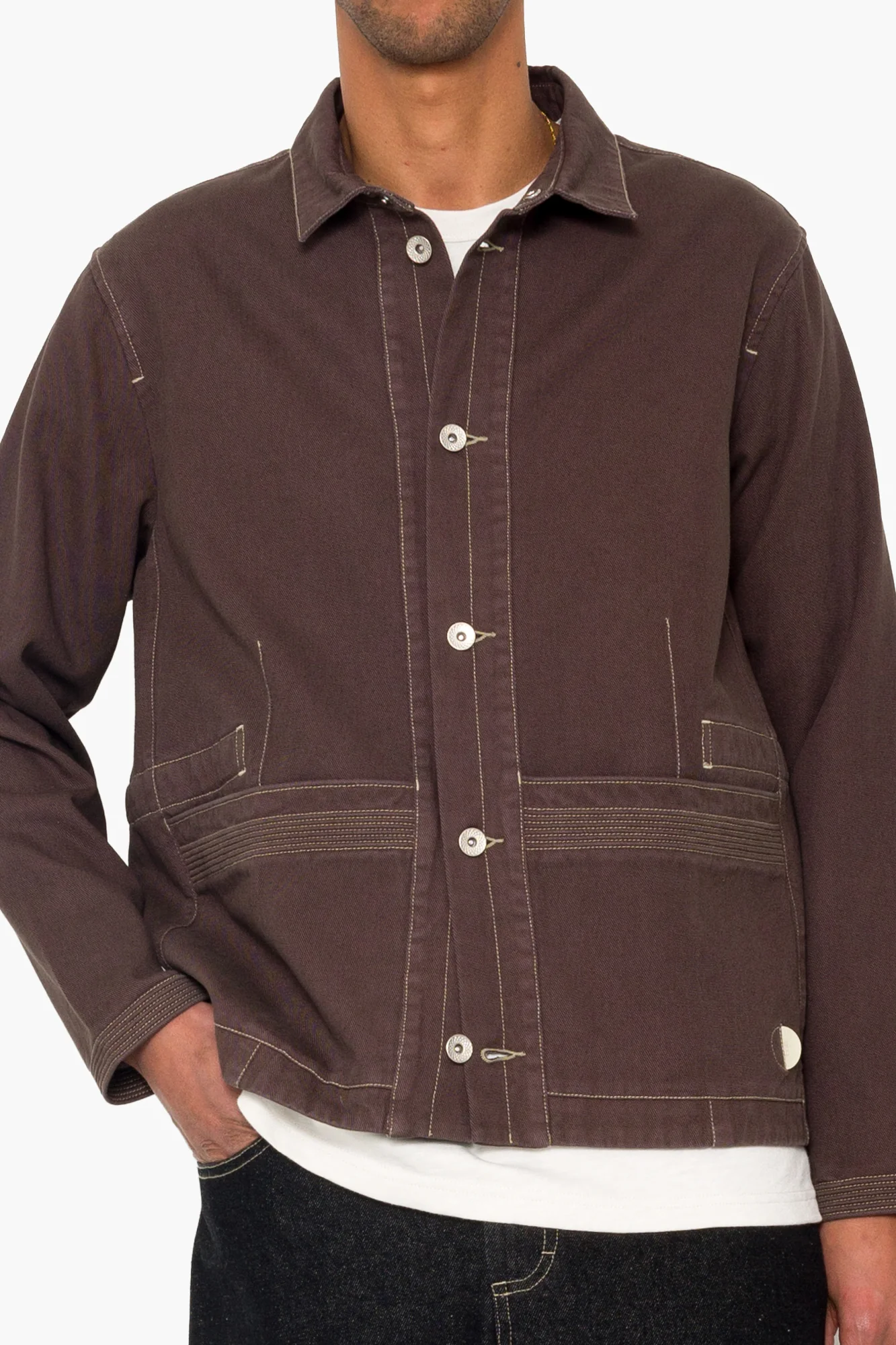 Anniversary Jacket - Soft Brown Twill - Image 8