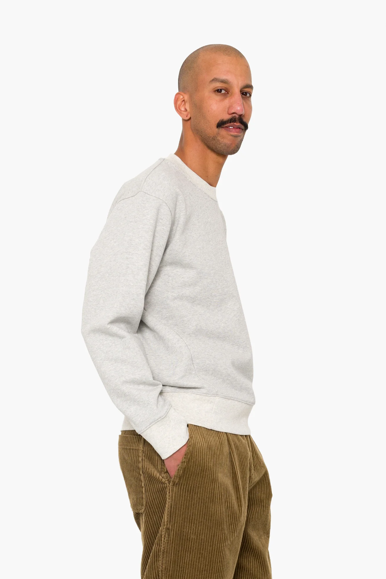 Anniversary Sweat - Vintage Greige Melange - Image 6