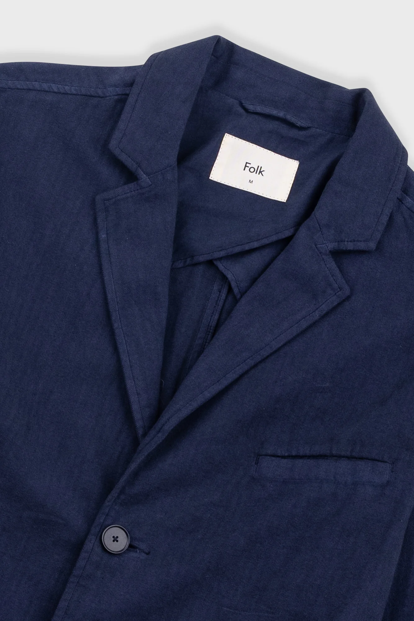 Assembly Blazer - Navy Herringbone - Image 5