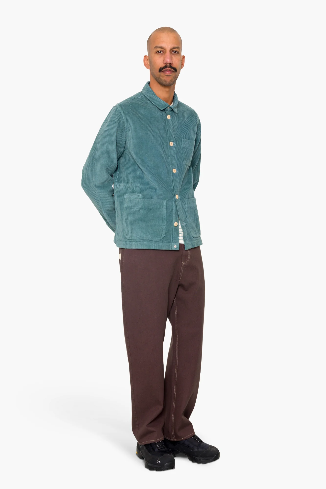Assembly Jacket - Dusty Green Chunky Cord - Image 3