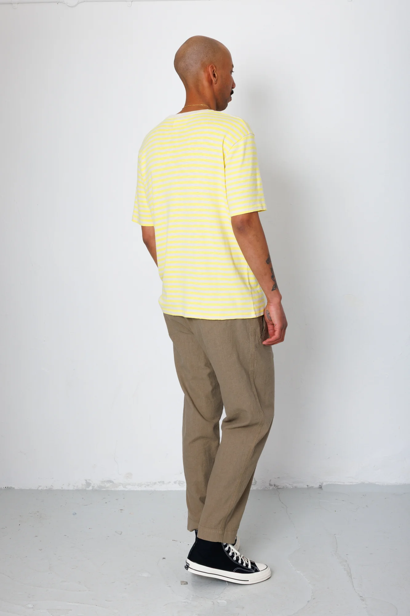 Assembly Pant - Khaki Cotton Linen - Image 7