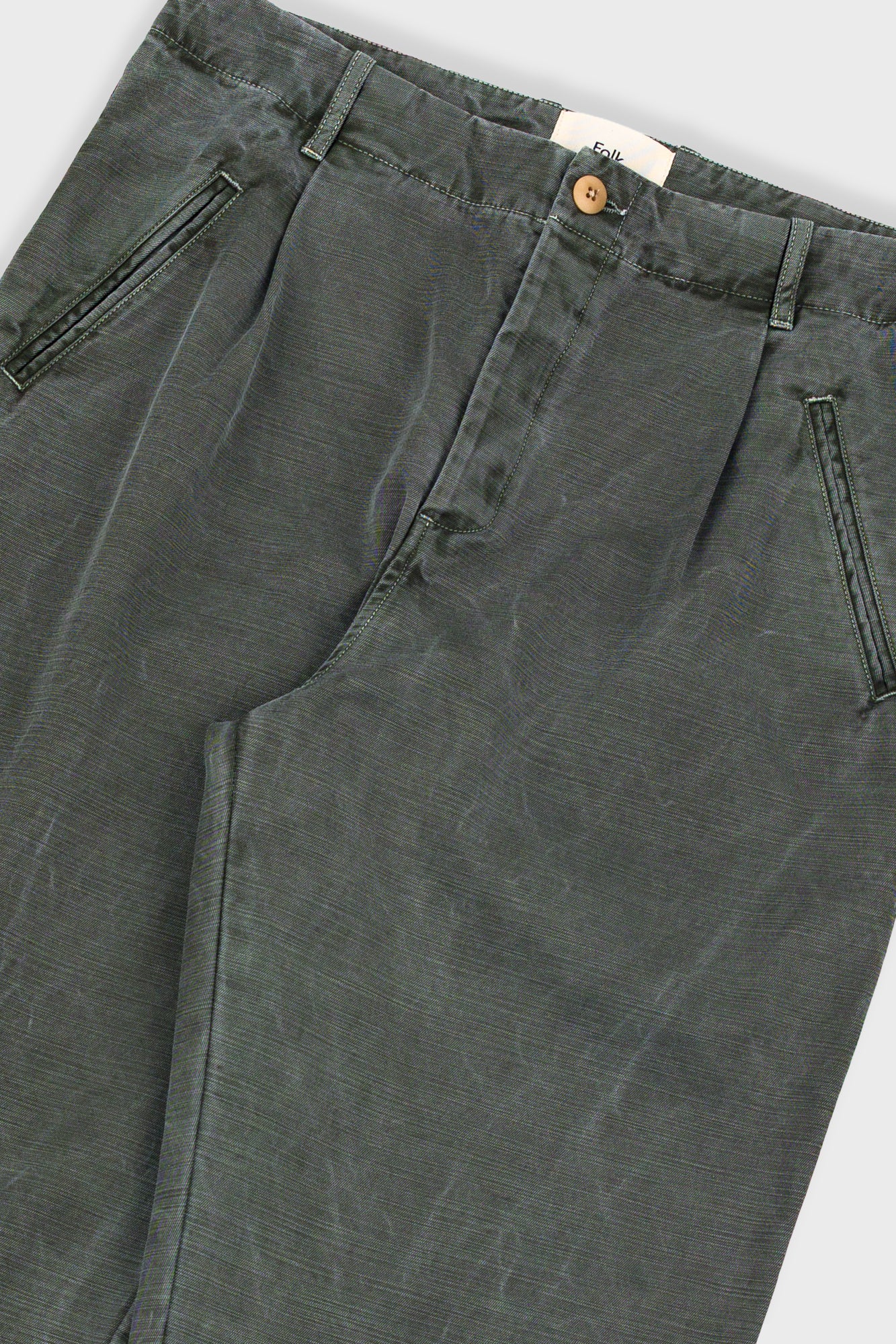 Assembly Pant - Olive Slub - Image 5