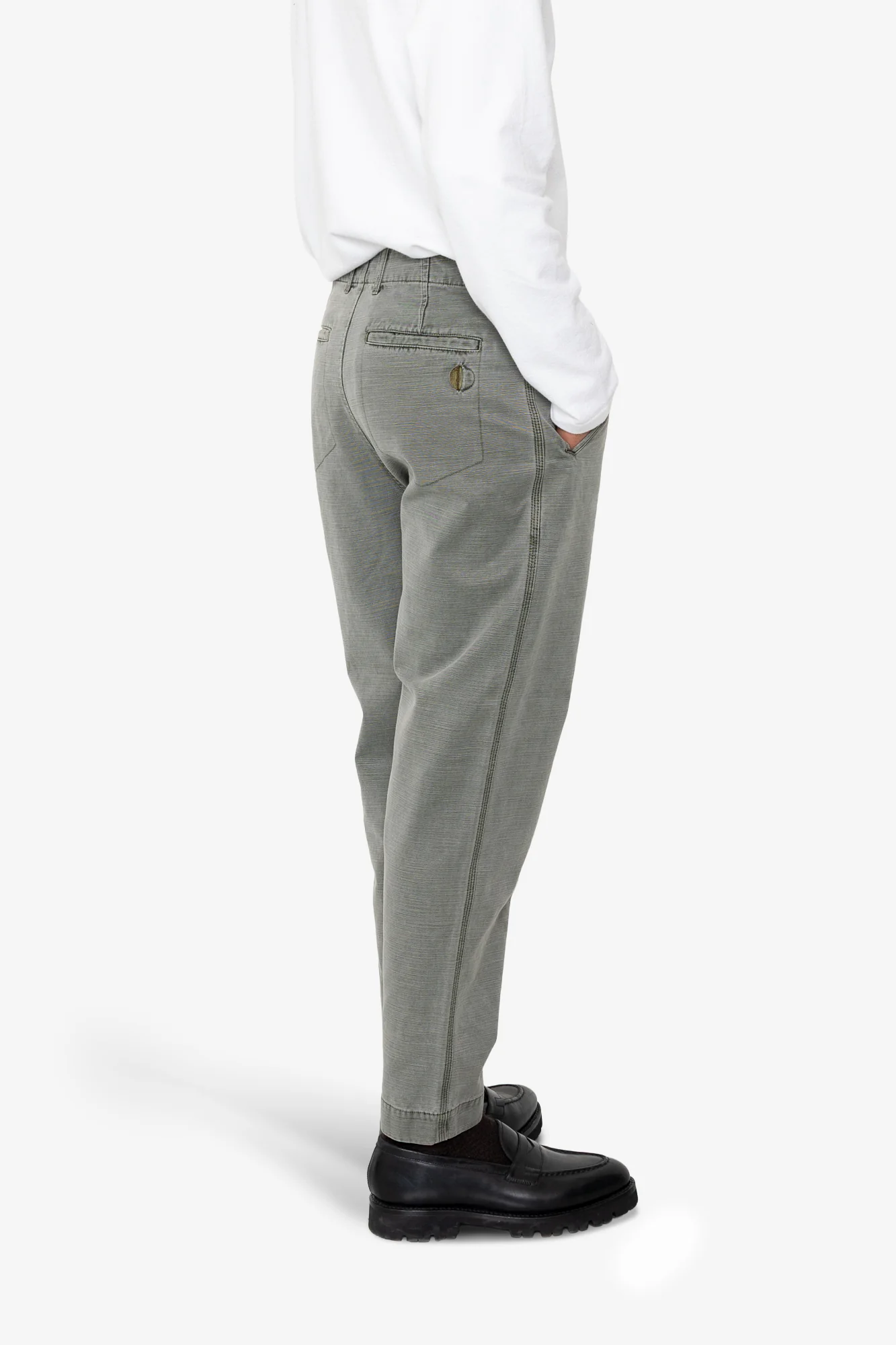 Assembly Pant - Olive Slub - Image 6
