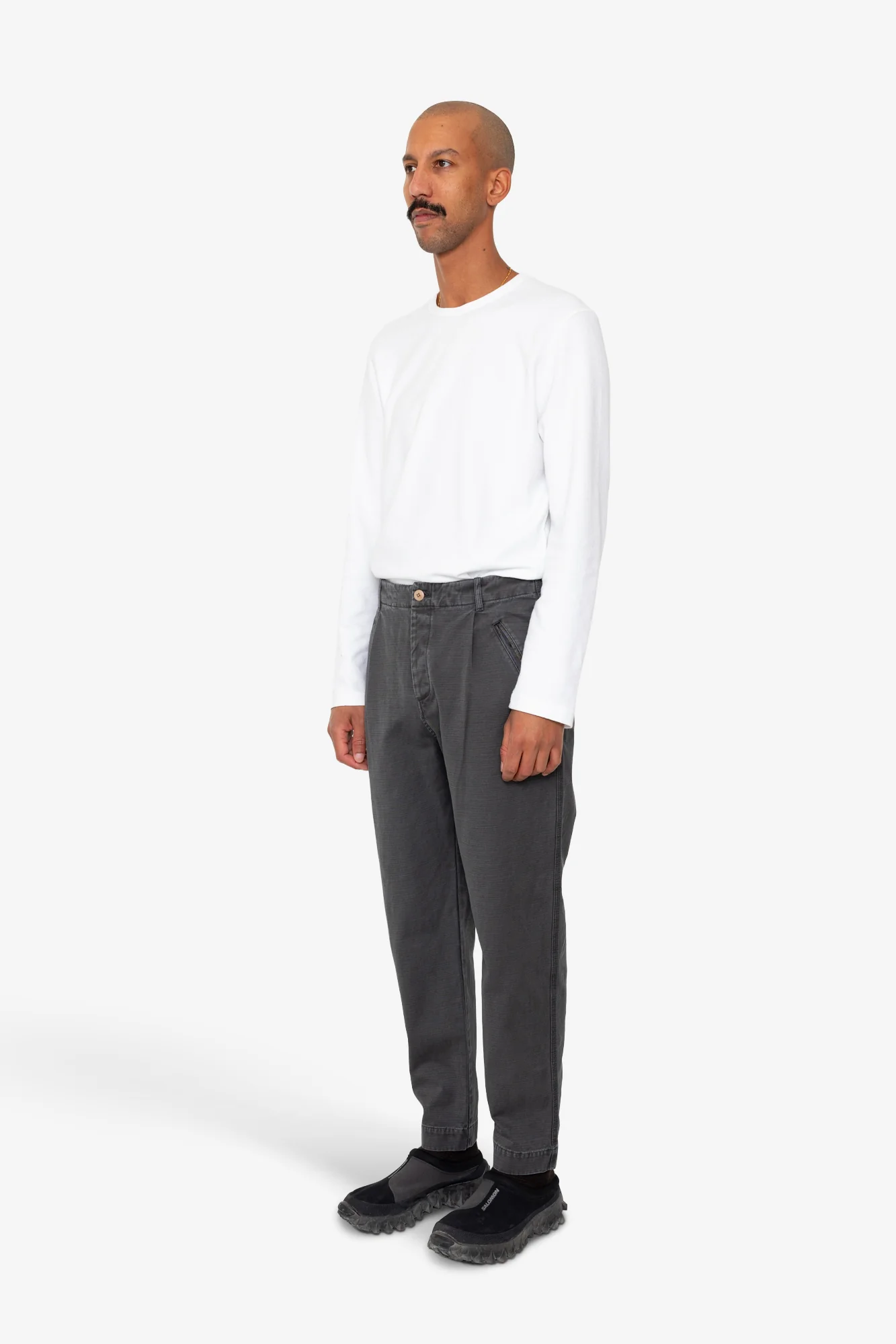 Assembly Pant - Soft Black Slub - Image 3