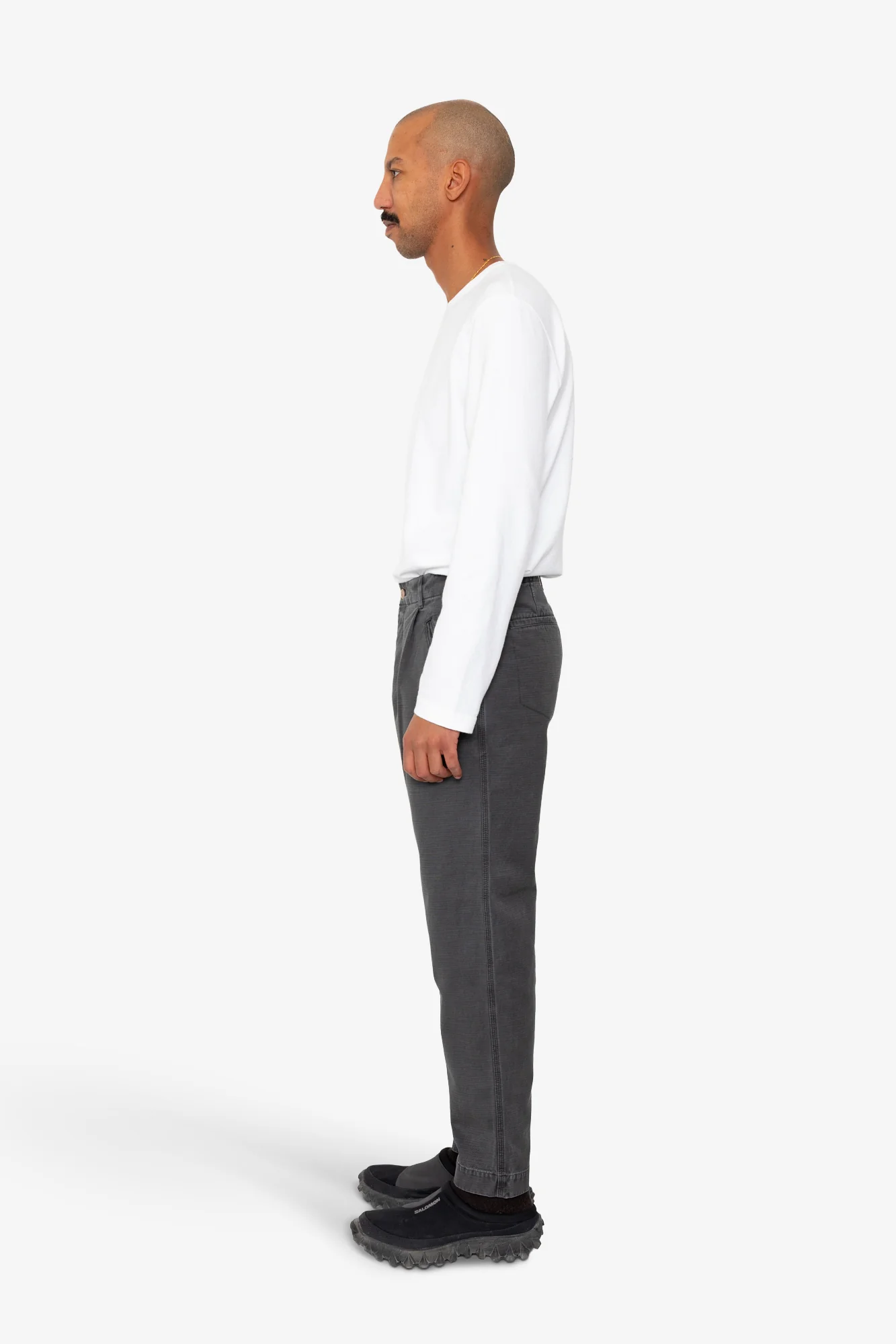 Assembly Pant - Soft Black Slub - Image 4