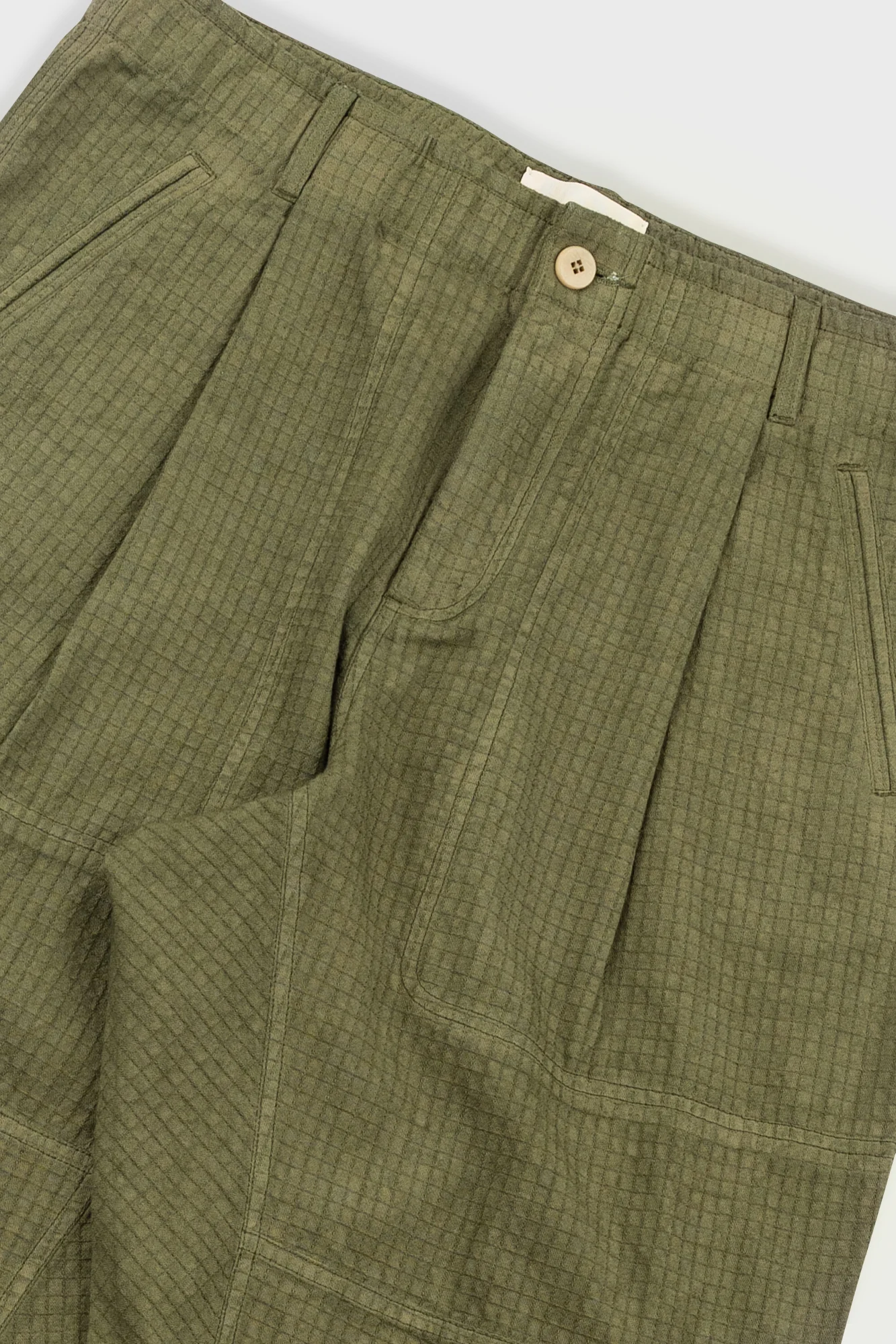 Assembly Utility Trouser - Light Olive Chunky Ripstop - Image 5