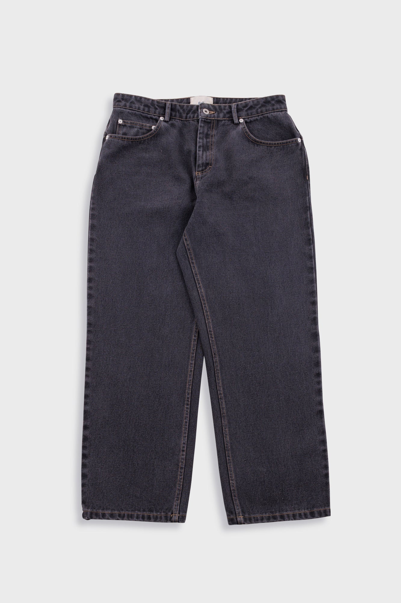 Barrel Leg Jean - Graphite Denim