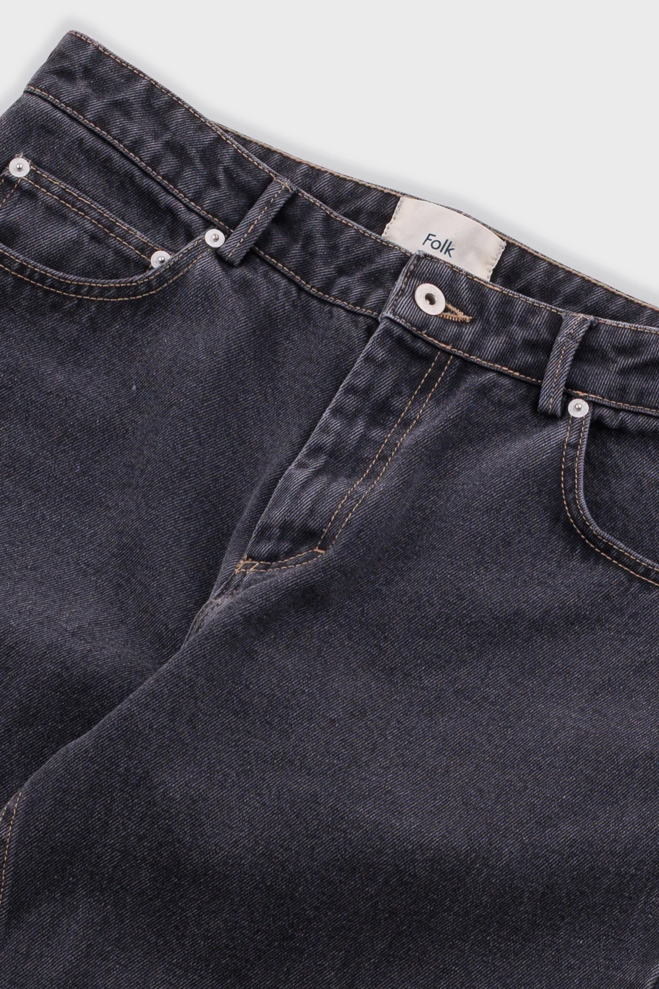 Barrel Leg Jean - Graphite Denim - Image 4
