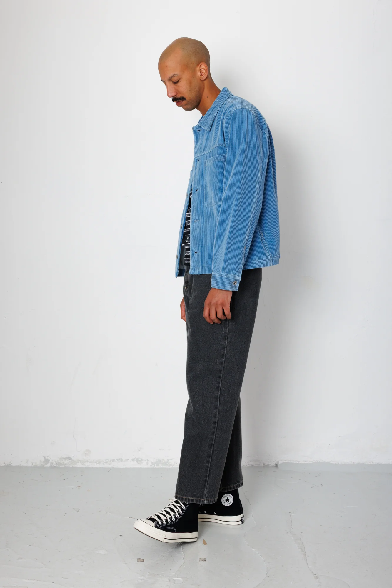 Barrel Leg Jean - Graphite Denim - Image 5