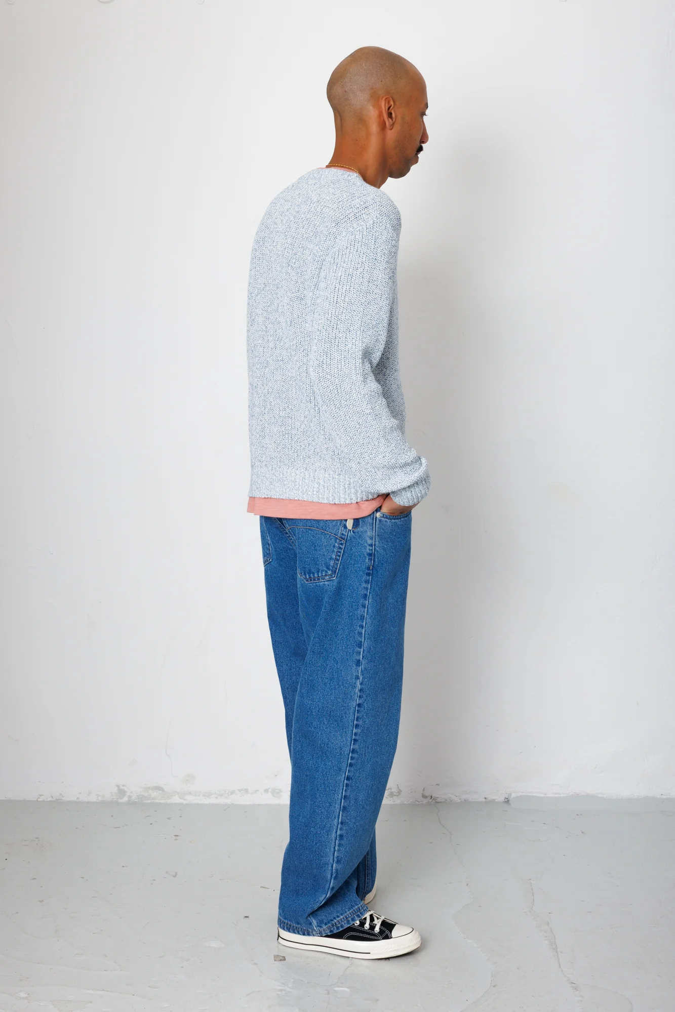Chain Crew - Melange Light Blue - Image 7