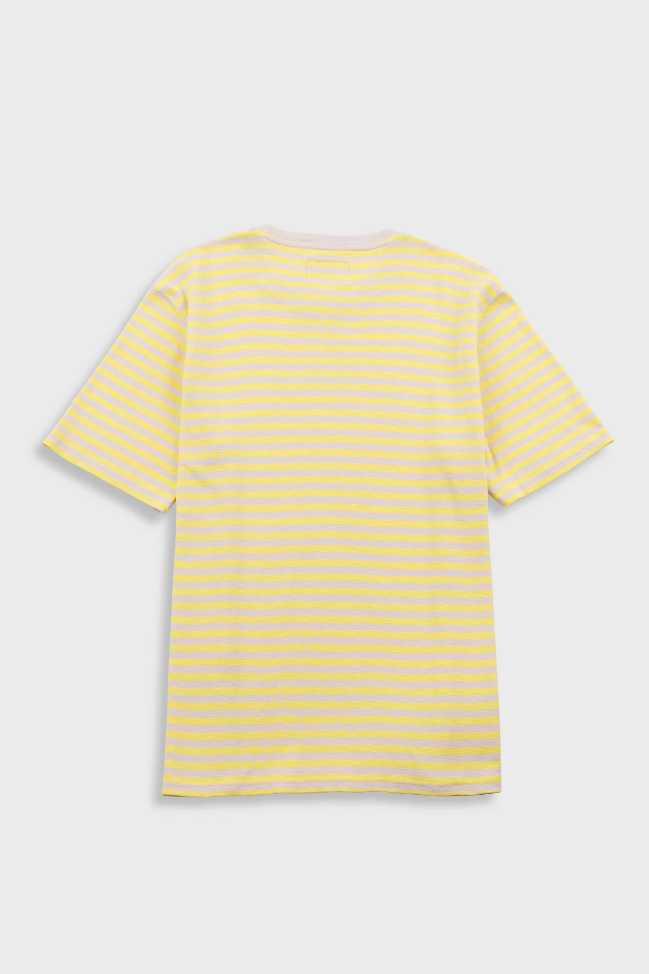Classic Striped T-Shirt - Yellow / Ecru - Image 8