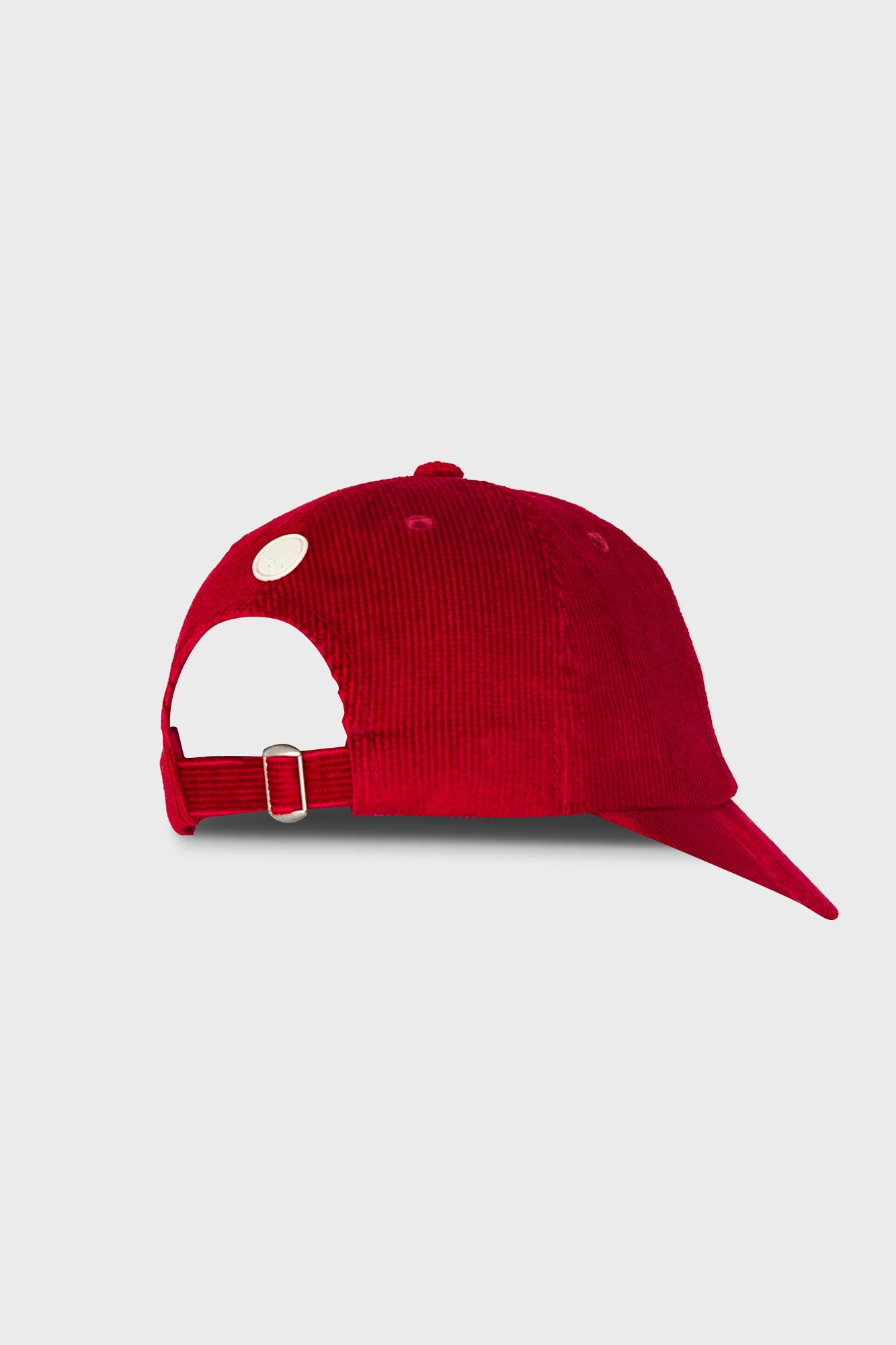Corduroy Cap - Crimson - Image 4