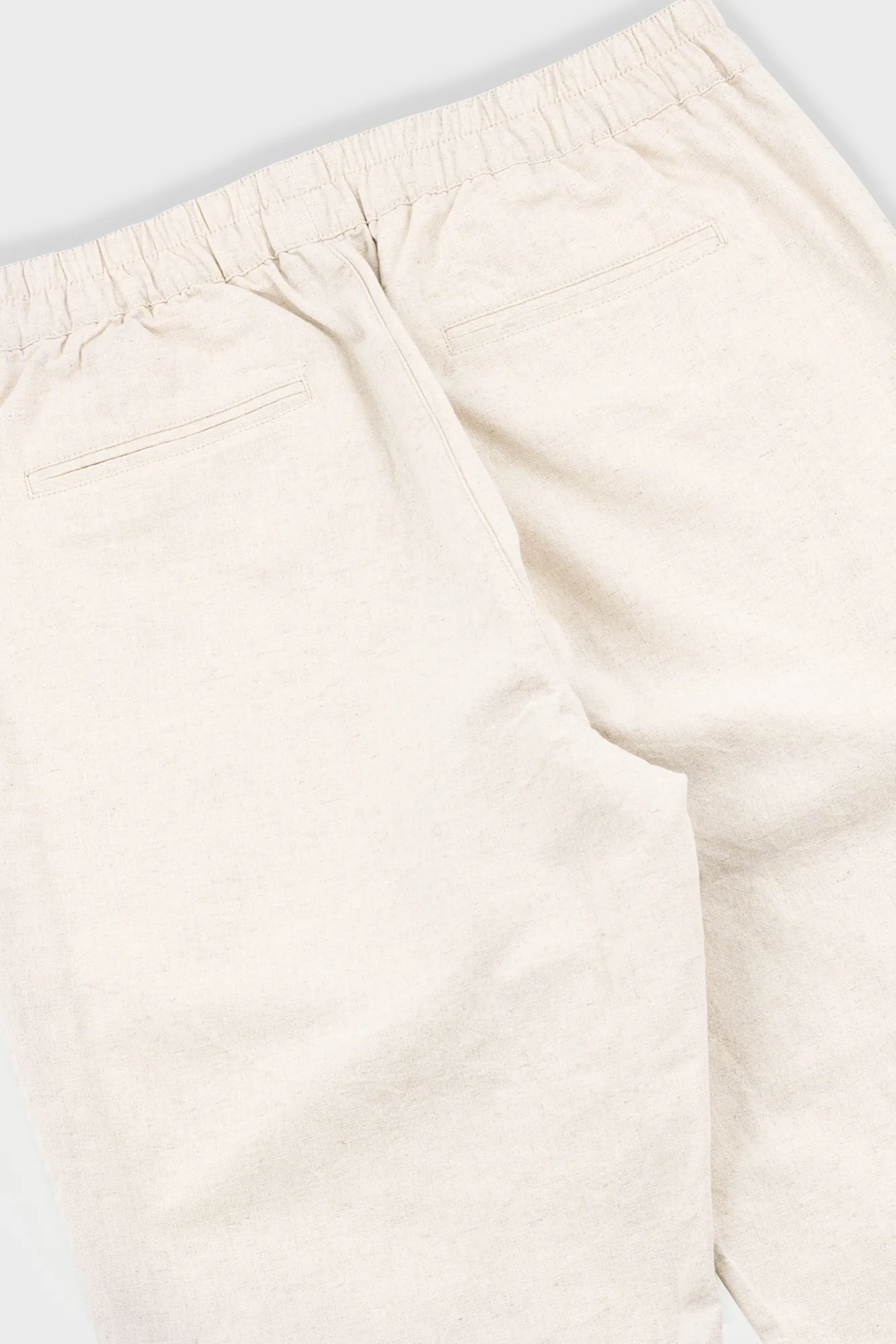 Cotton Linen Trouser - Natural Linen Canvas - Image 7