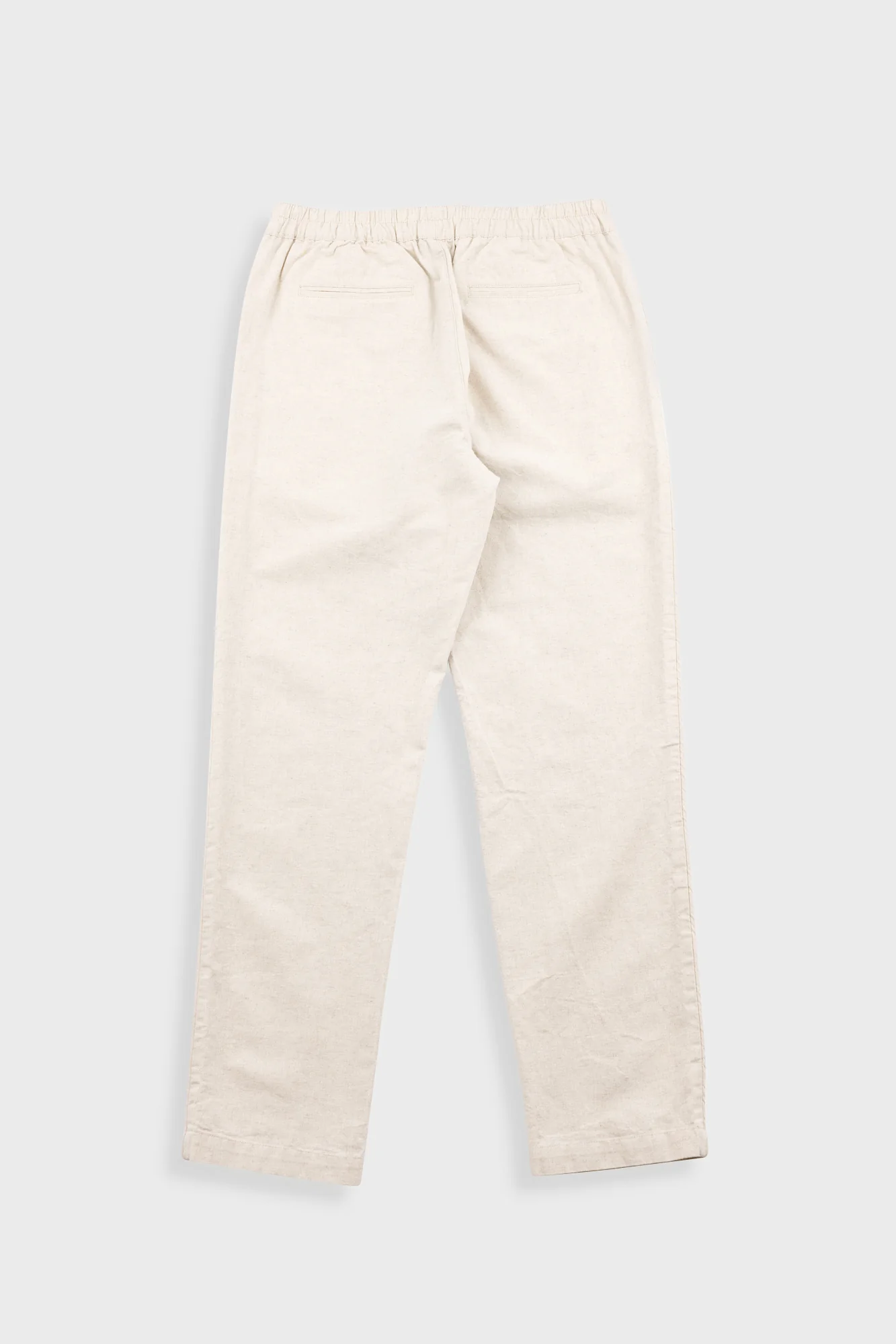 Cotton Linen Trouser - Natural Linen Canvas - Image 9