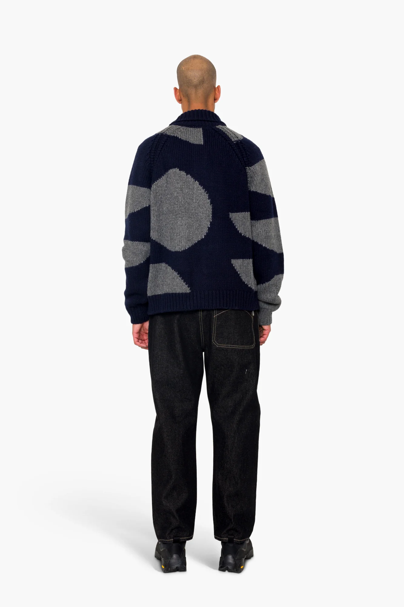Curve Cardigan - Navy - Image 8