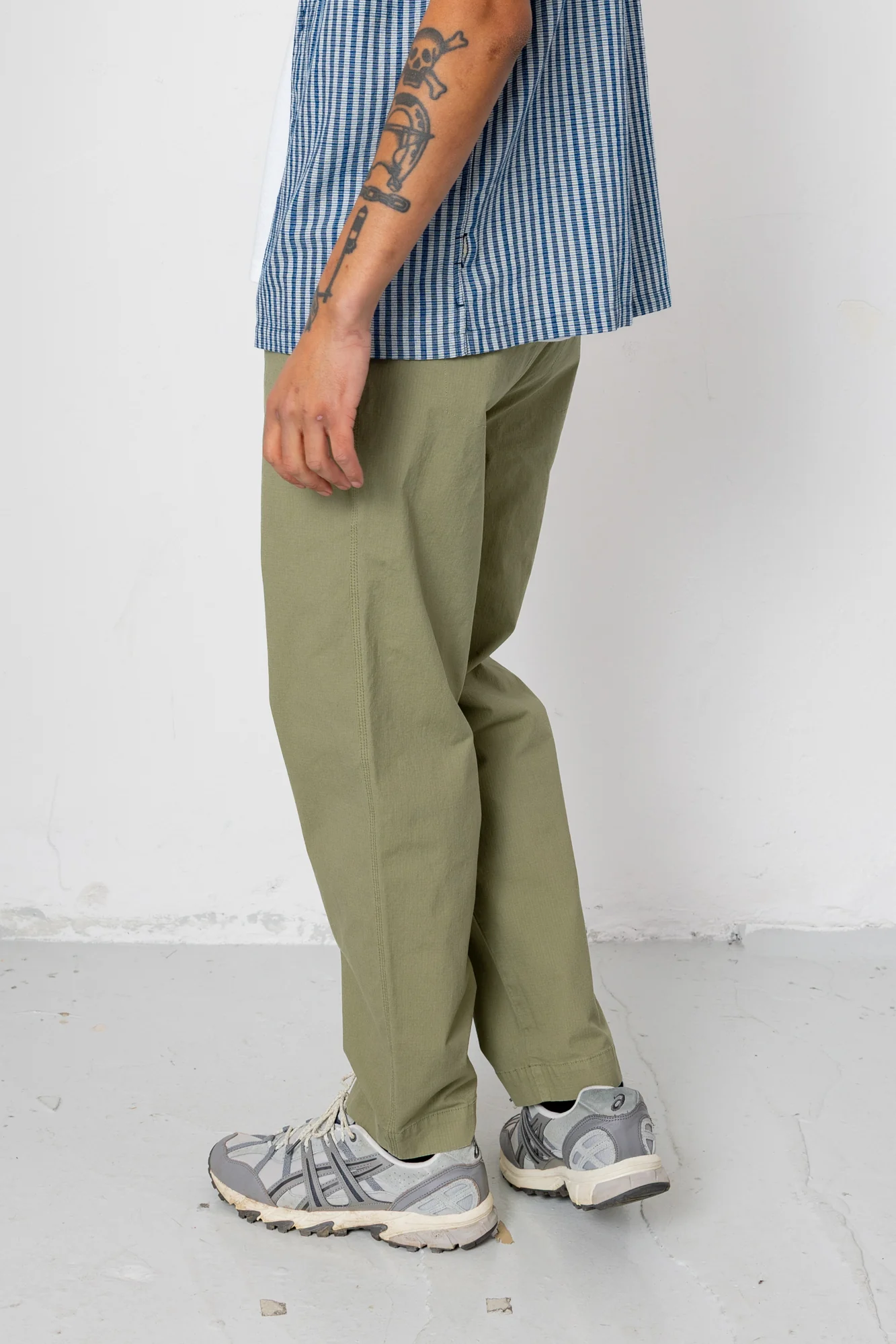 Drawcord Assembly Pant - Light Olive Ripstop - Image 8