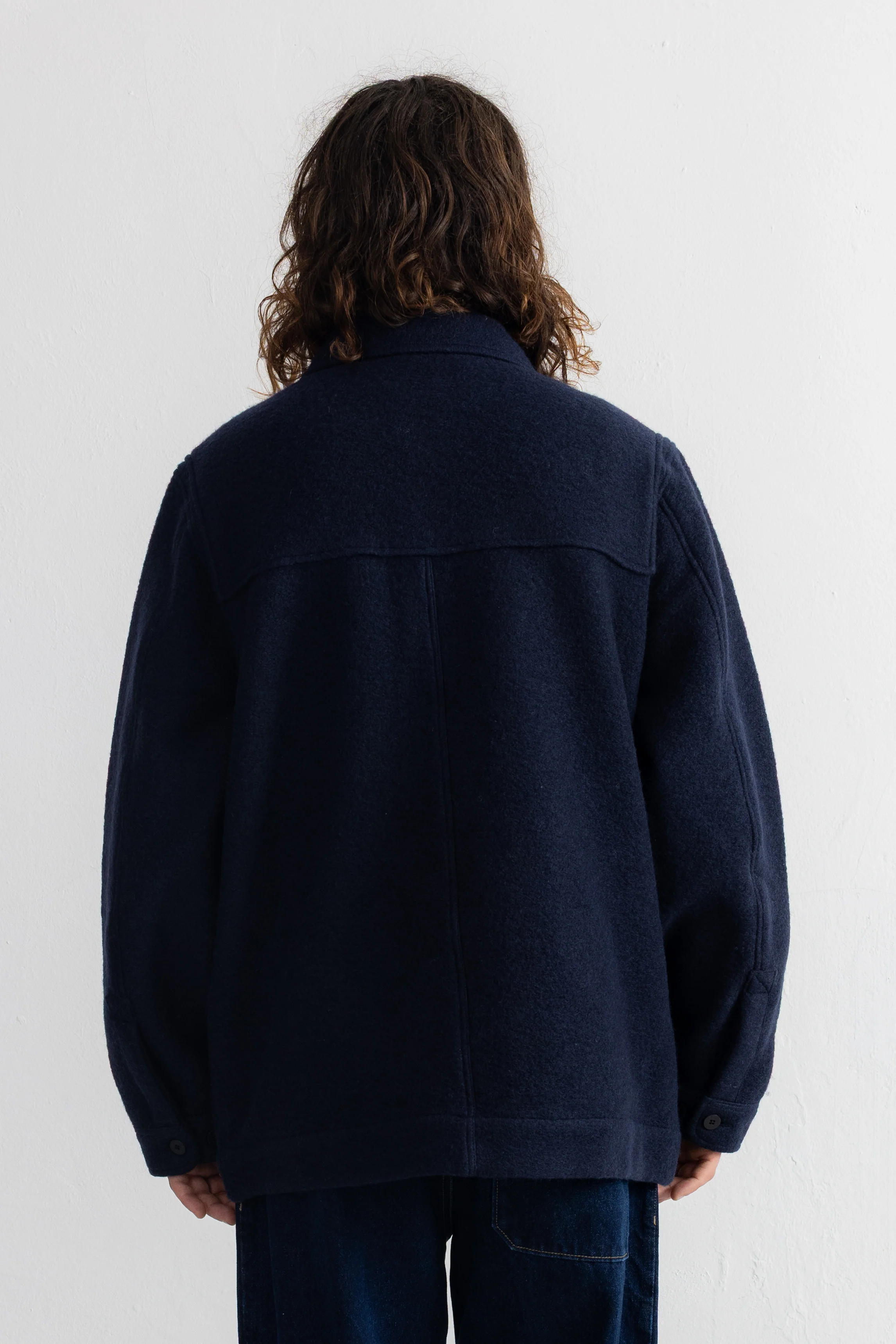 Duffle Coat - Navy Wool - Image 4