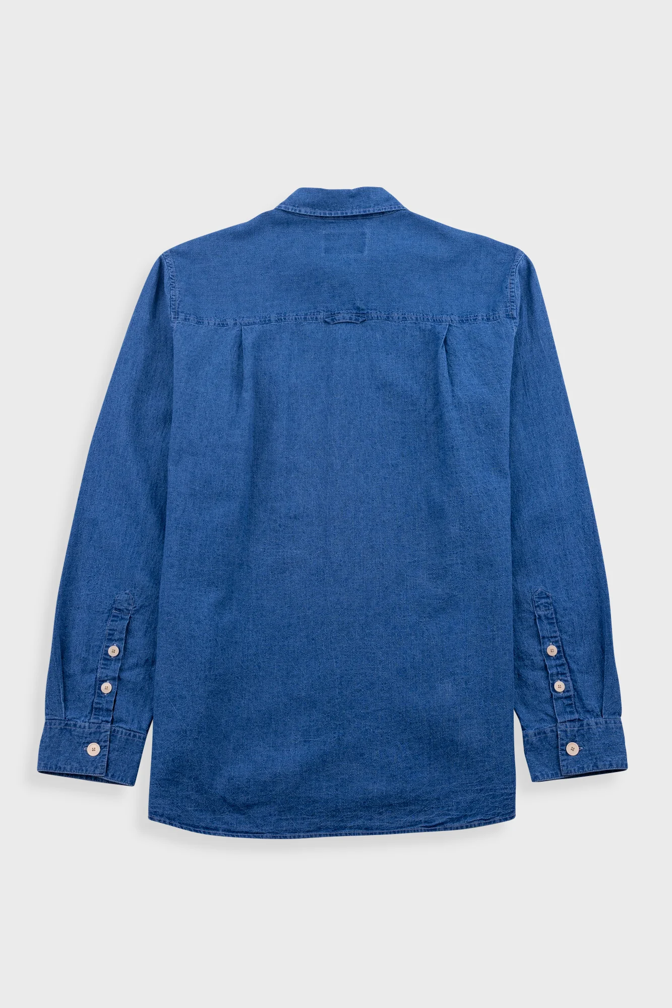 Easy Fit Shirt - Indigo Linen - Image 12