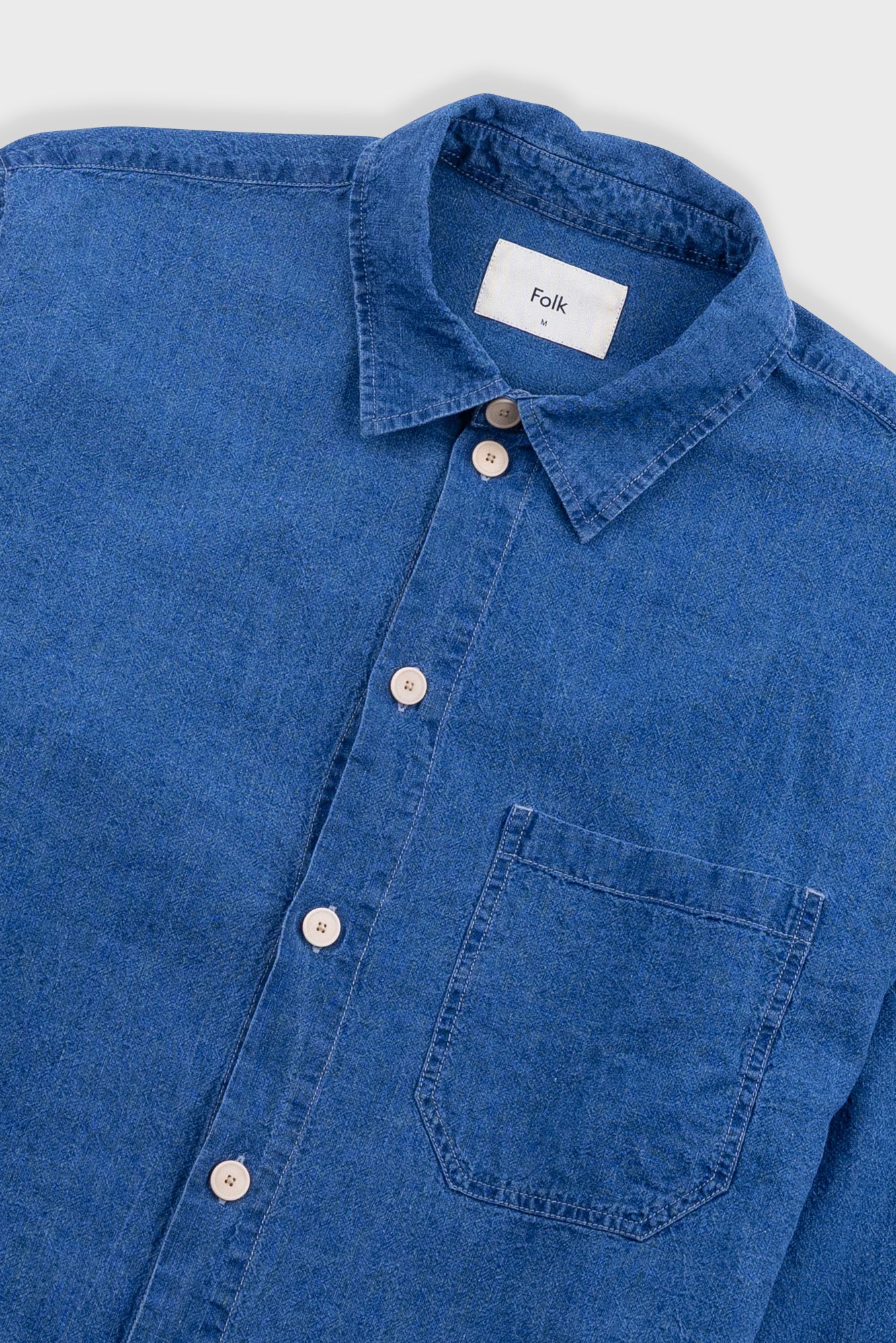 Easy Fit Shirt - Indigo Linen - Image 5