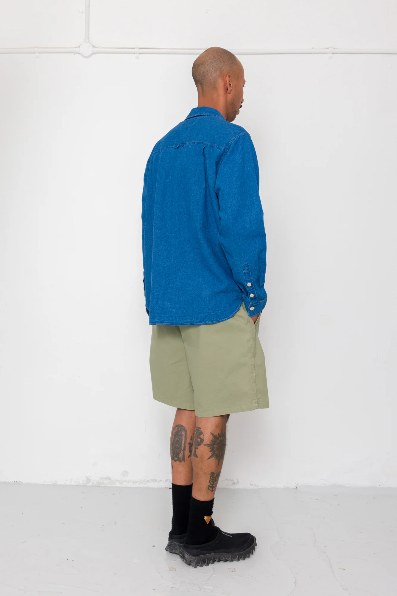 Easy Fit Shirt - Indigo Linen - Image 9