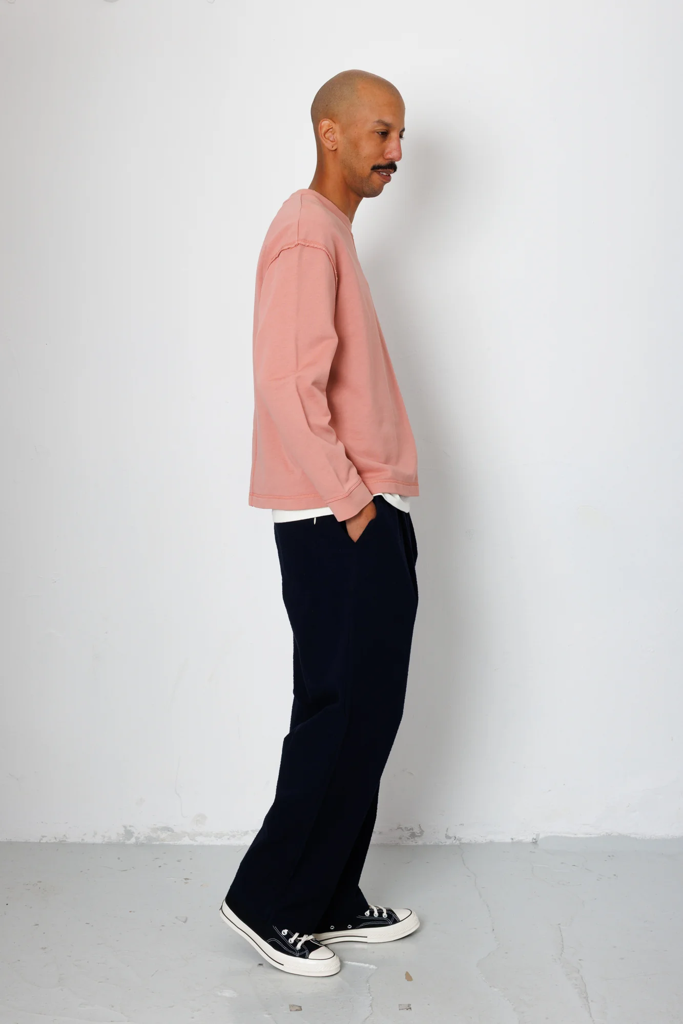 Easy Fit Sweat - Dusty Pink - Image 3