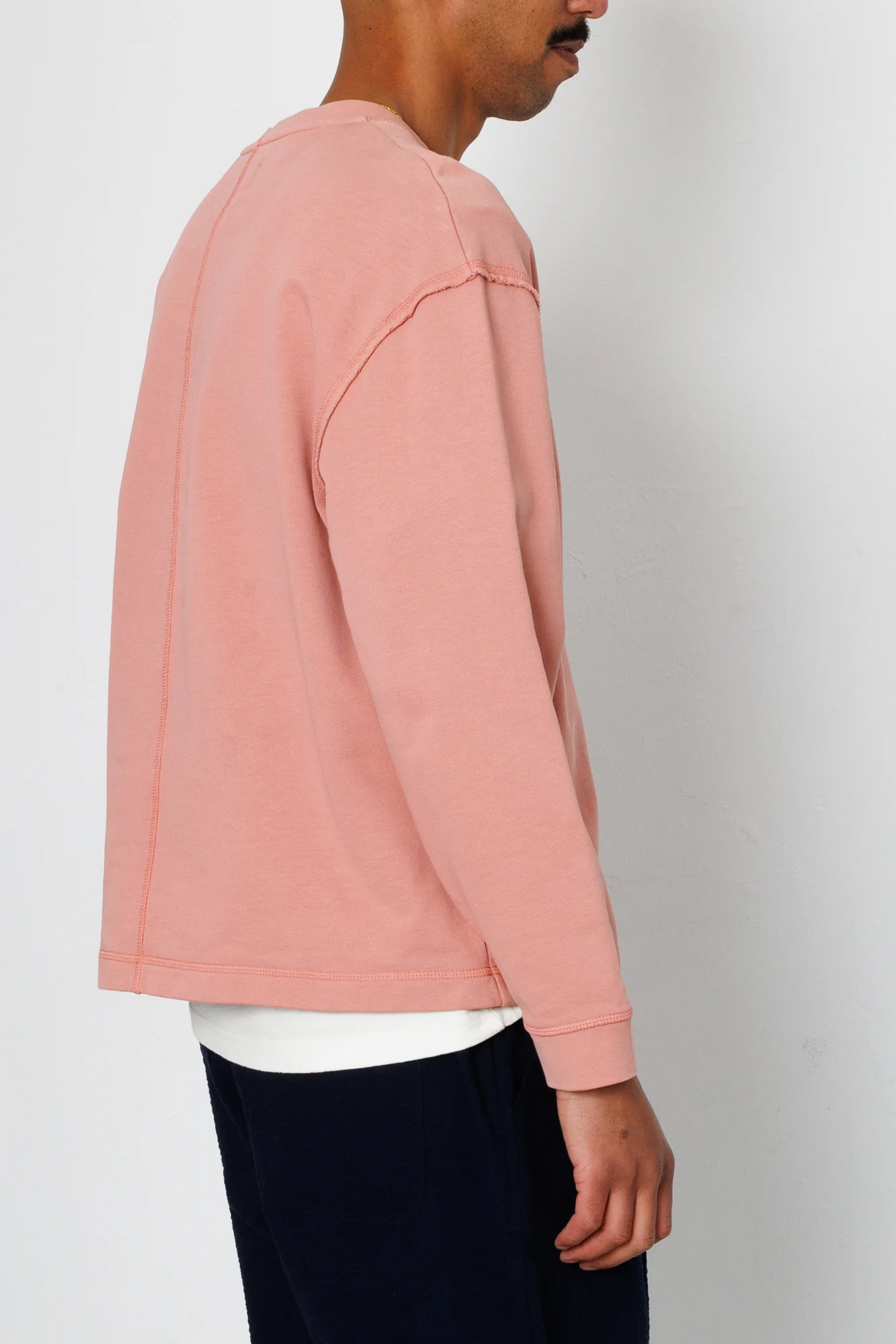 Easy Fit Sweat - Dusty Pink - Image 4