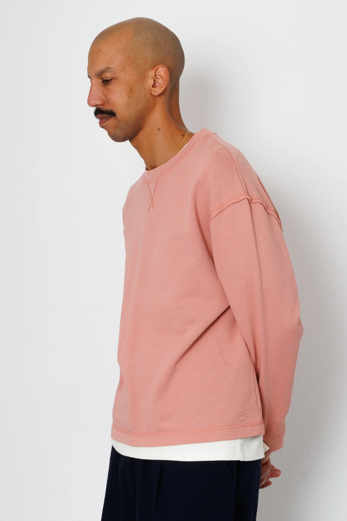 Easy Fit Sweat - Dusty Pink - Image 7