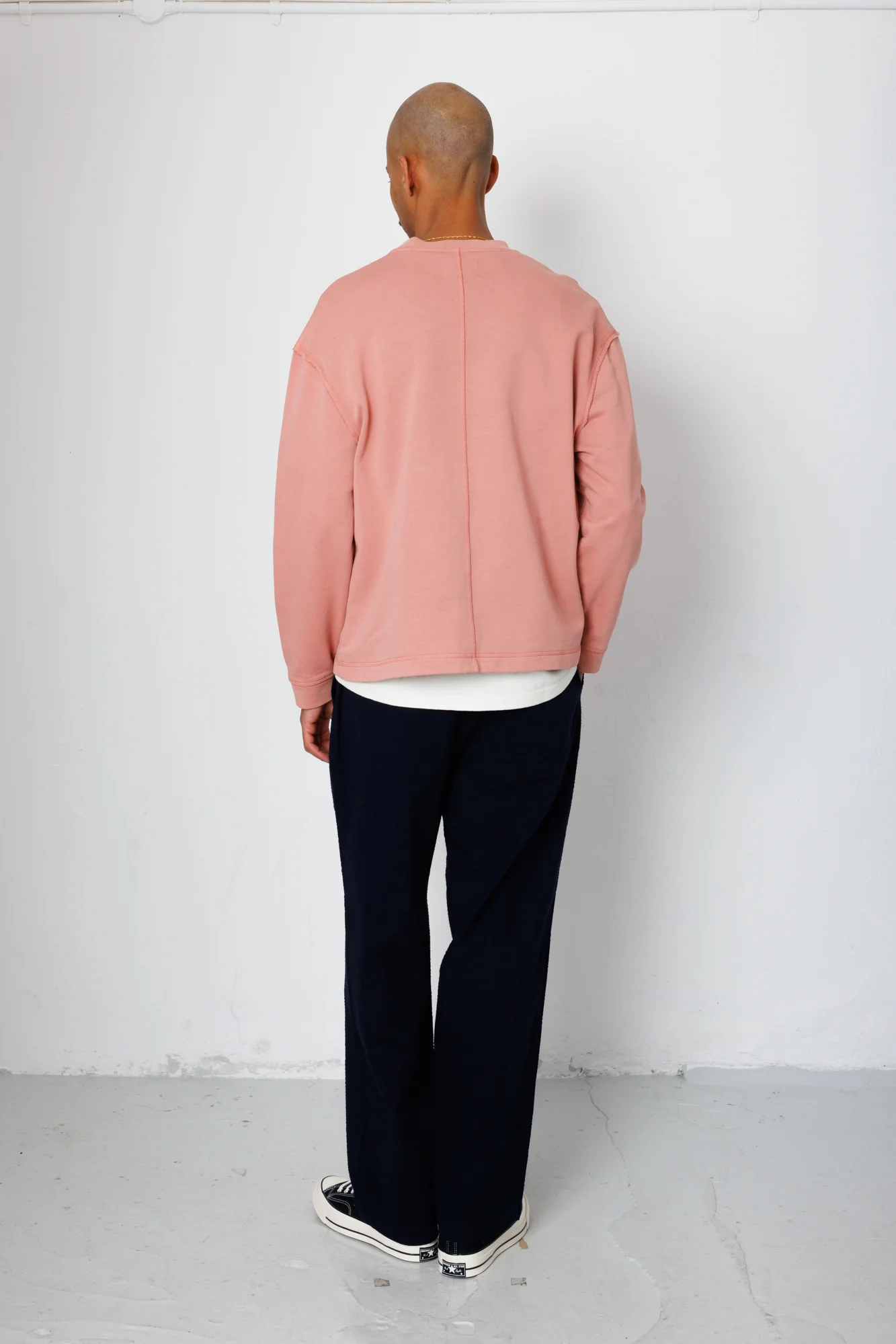 Easy Fit Sweat - Dusty Pink - Image 9