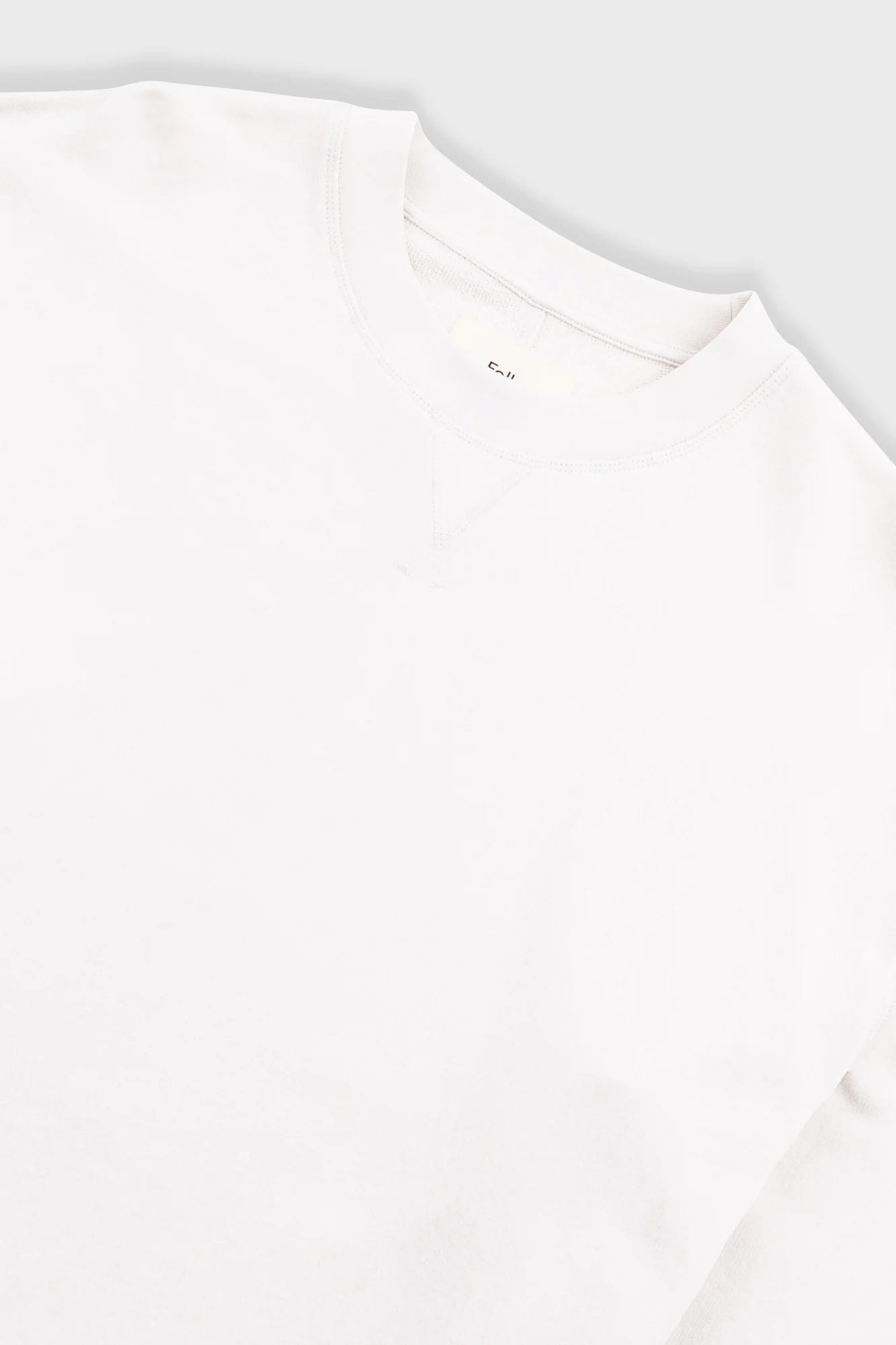 Easy Fit Sweat - Ecru - Image 3