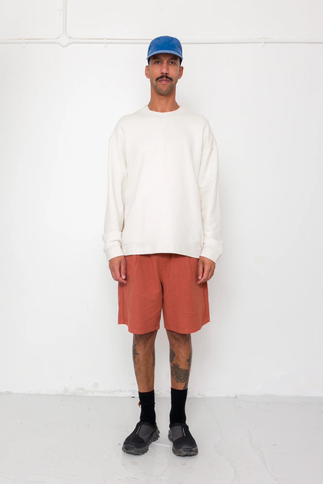 Easy Fit Sweat - Ecru - Image 4