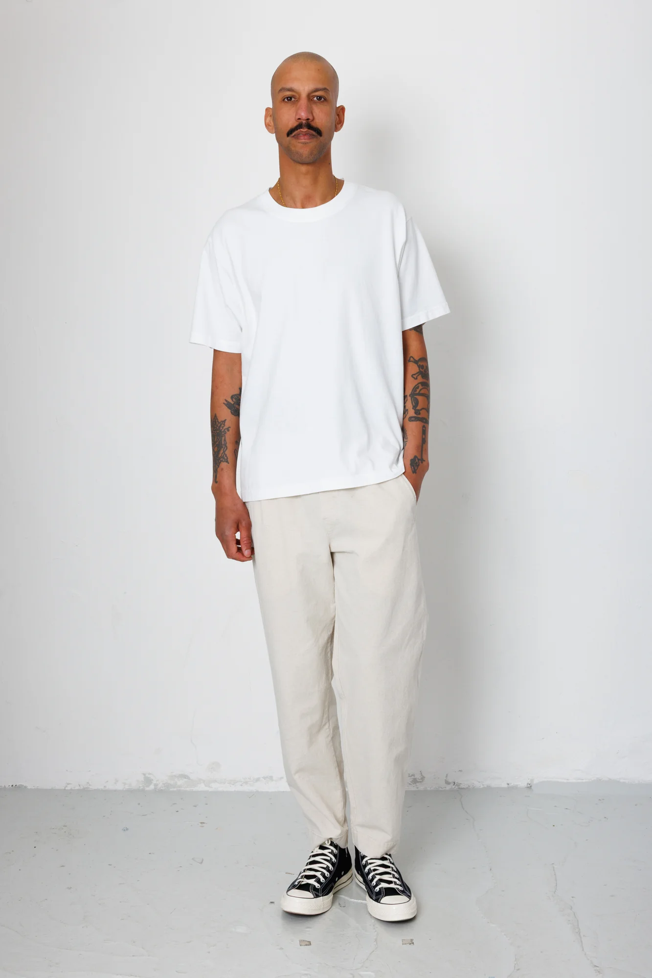 Easy Fit T-Shirt - White - Image 2