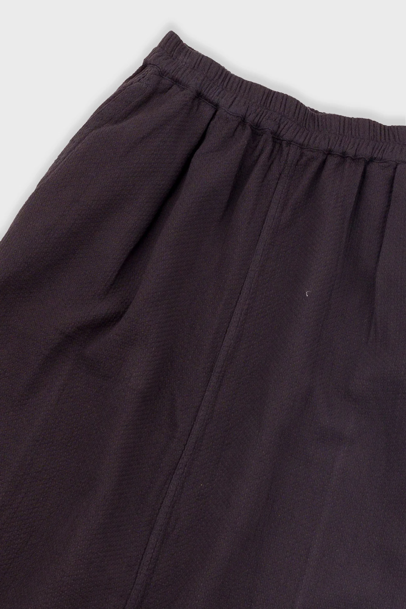 Full Seam Skirt - Black Small Basket Weave - Image 5
