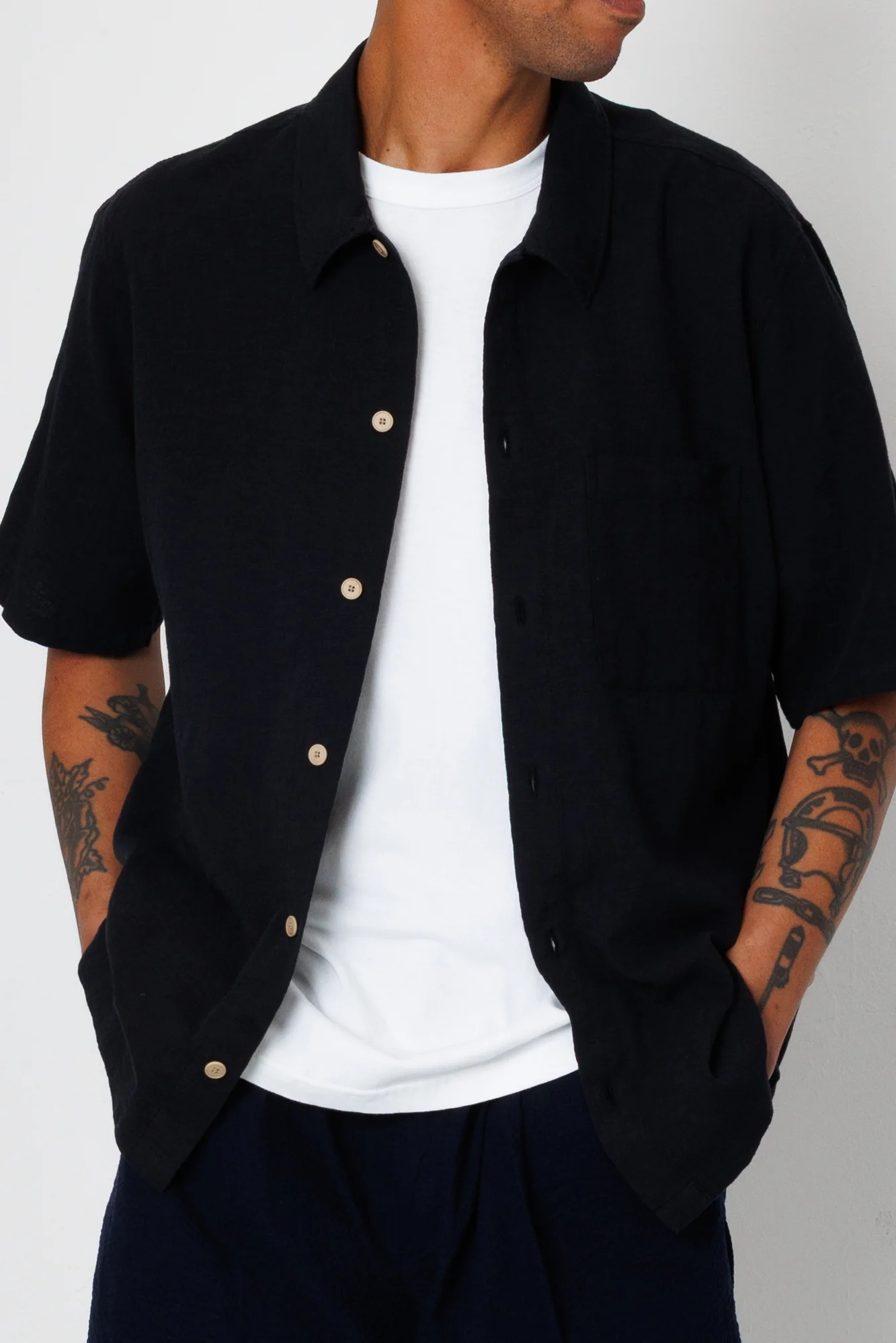Gabe Shirt - Black - Image 6