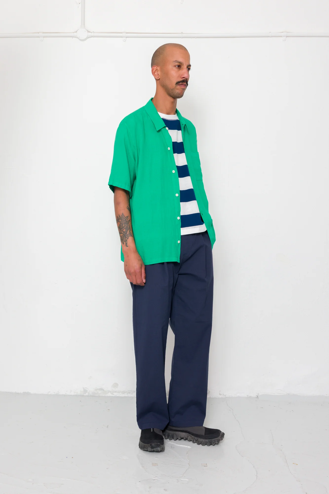 Gabe Shirt - Green - Image 9