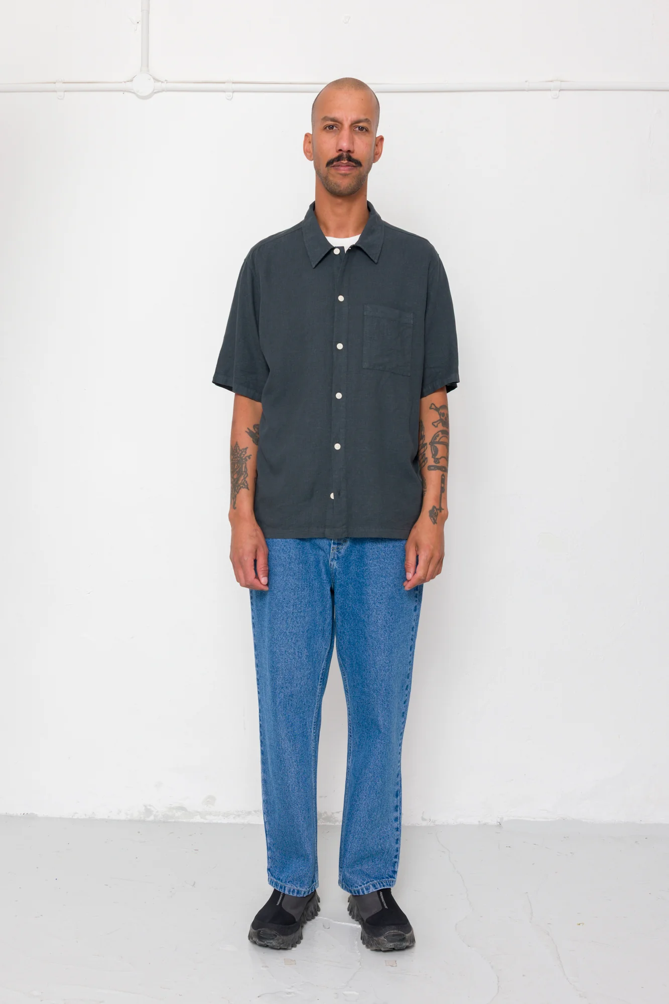 Gabe Shirt - Soft Black - Image 4