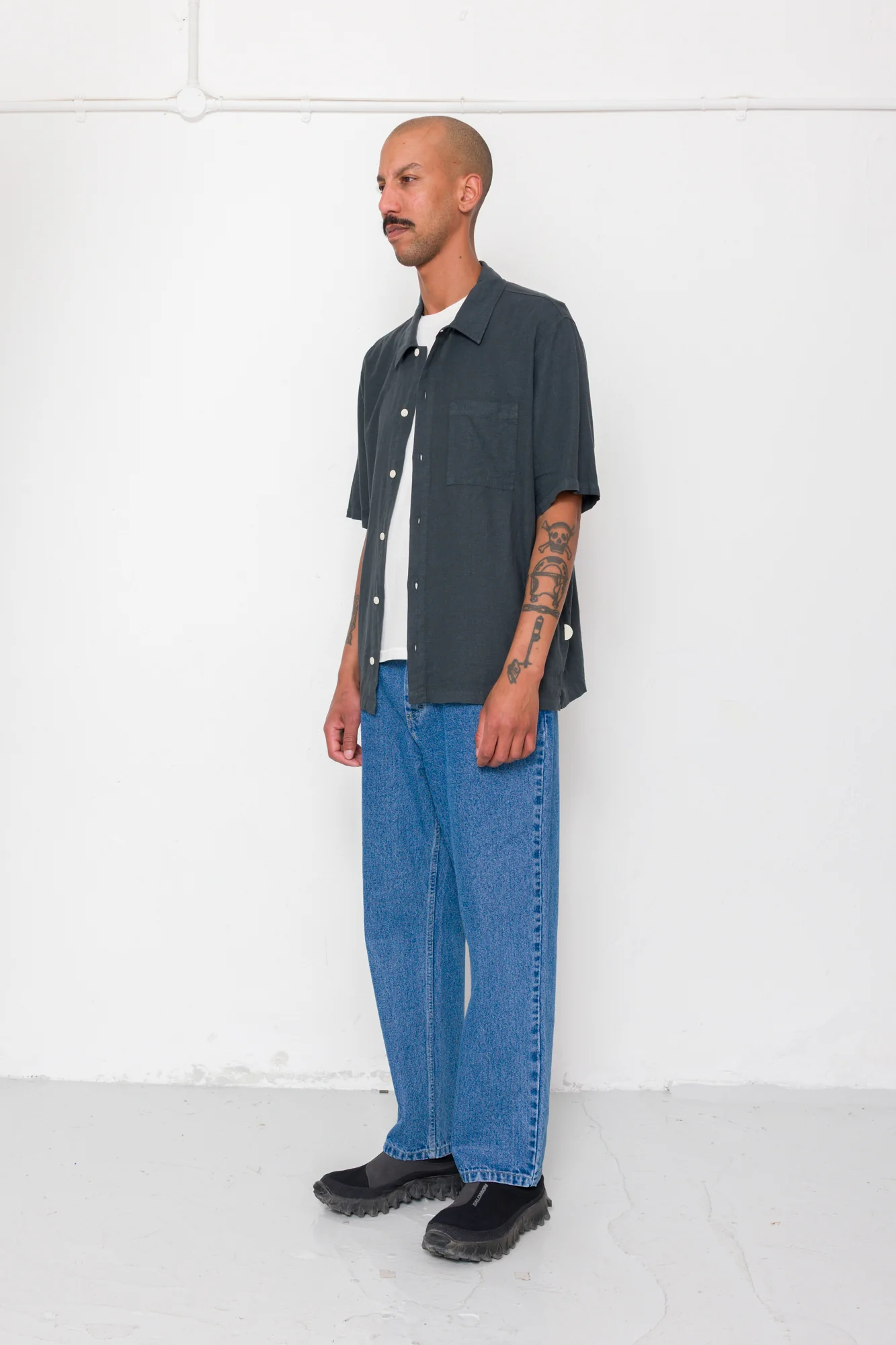 Gabe Shirt - Soft Black - Image 5