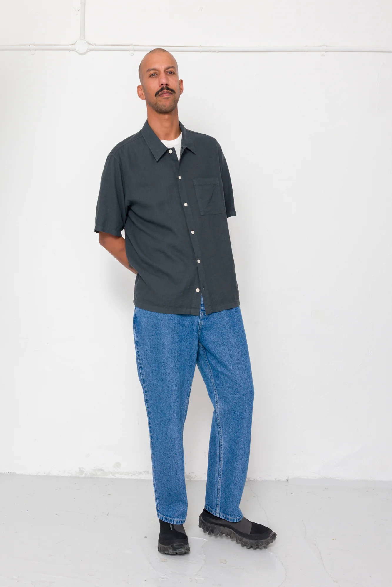 Gabe Shirt - Soft Black - Image 9