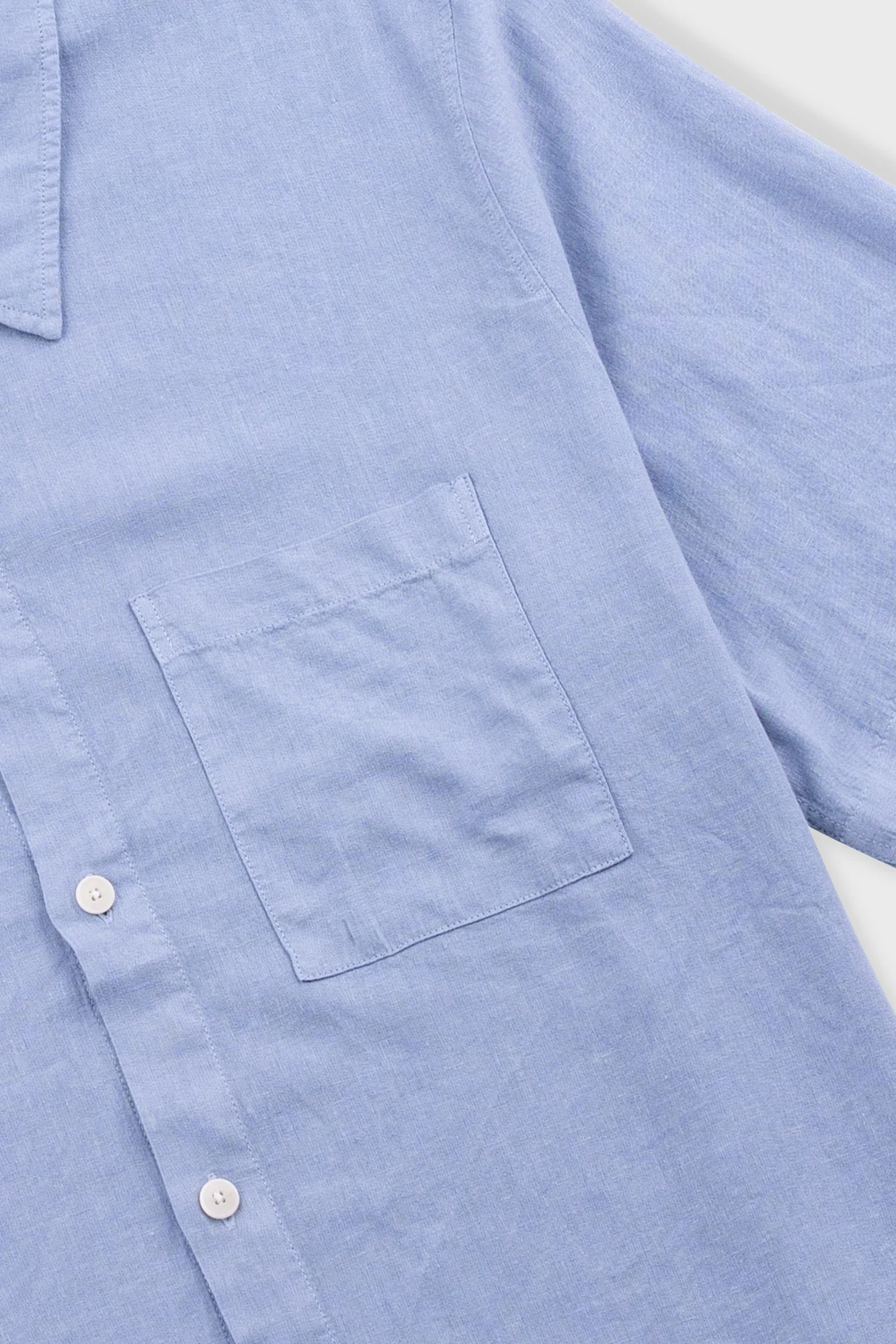 Gabe Shirt - Soft Blue - Image 7